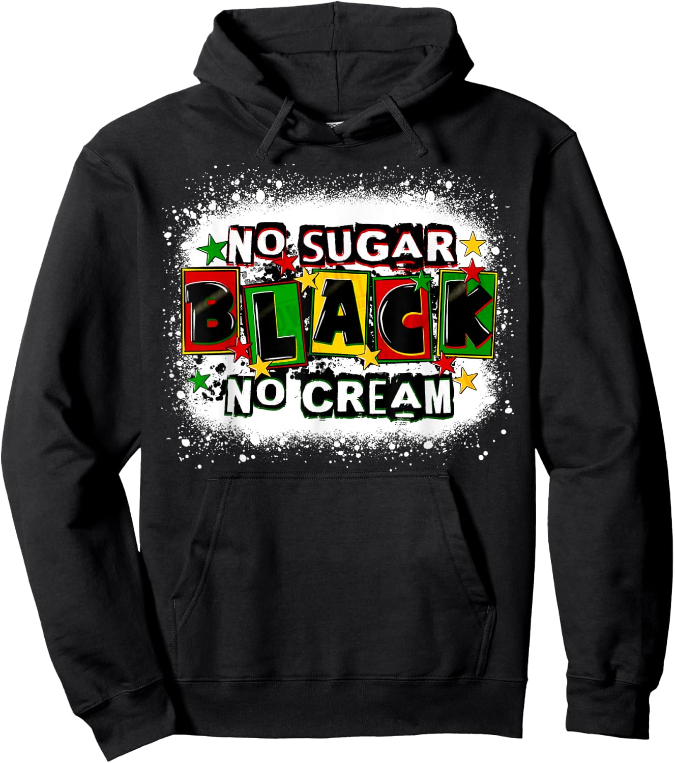 Black Queen No Cream No Sugar History Month Juneteenth Hoodie - Hoodie | Black