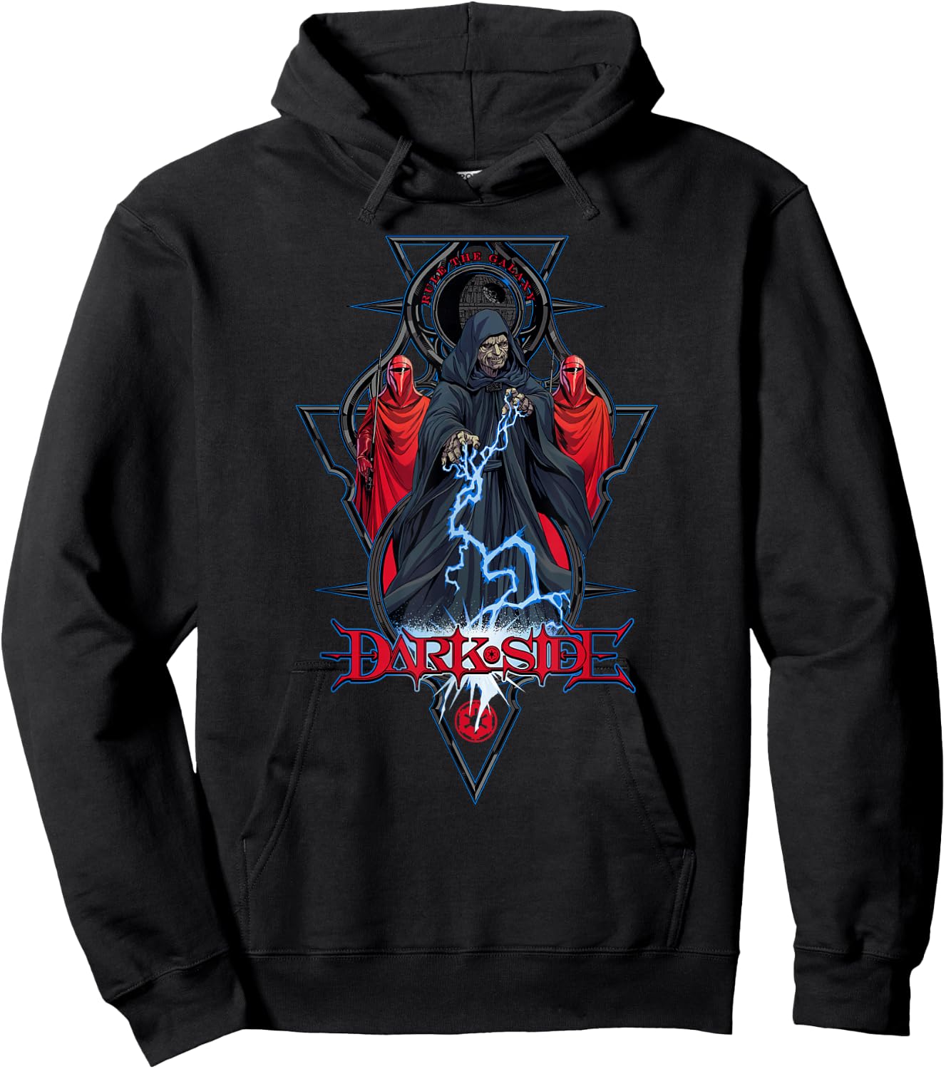 Star Wars Dark Side Emperor Palpatine Guards Rule the Galaxy Hoodie - Hoodie | Black