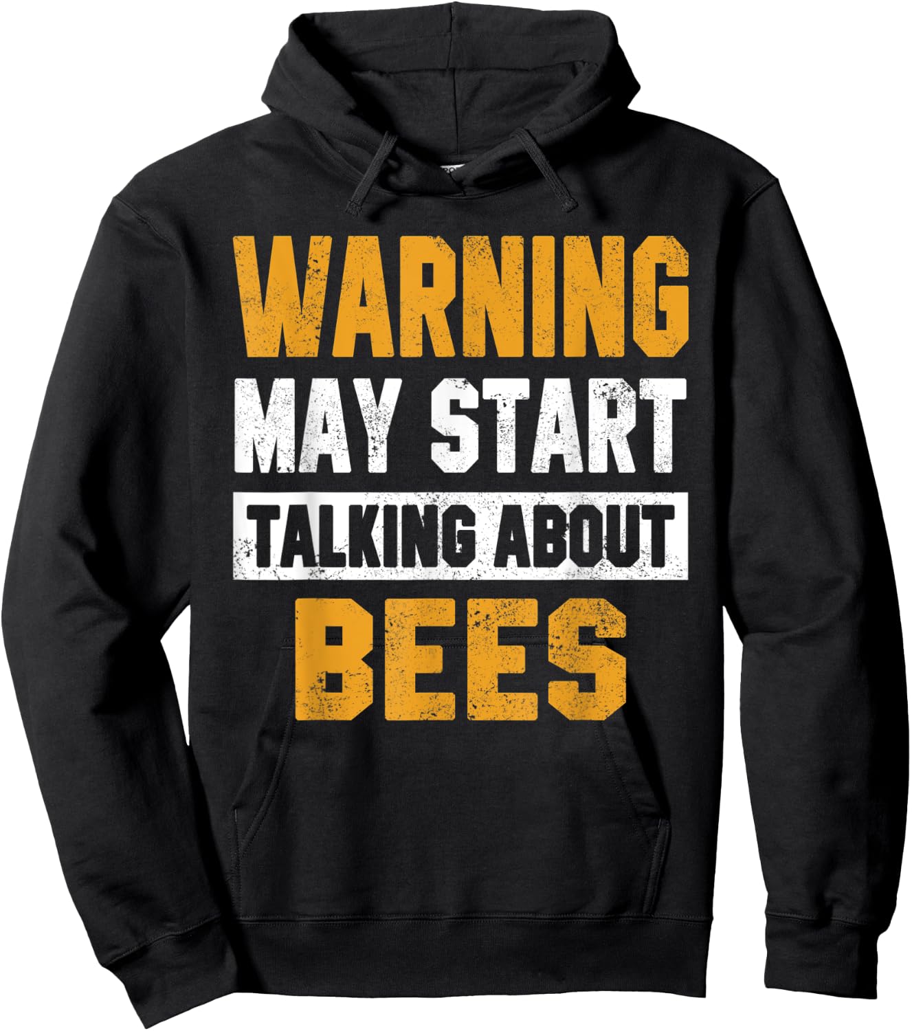 Warning May Start Talking About Bees Save The Bees Nature Ho Hoodie - Hoodie | Black