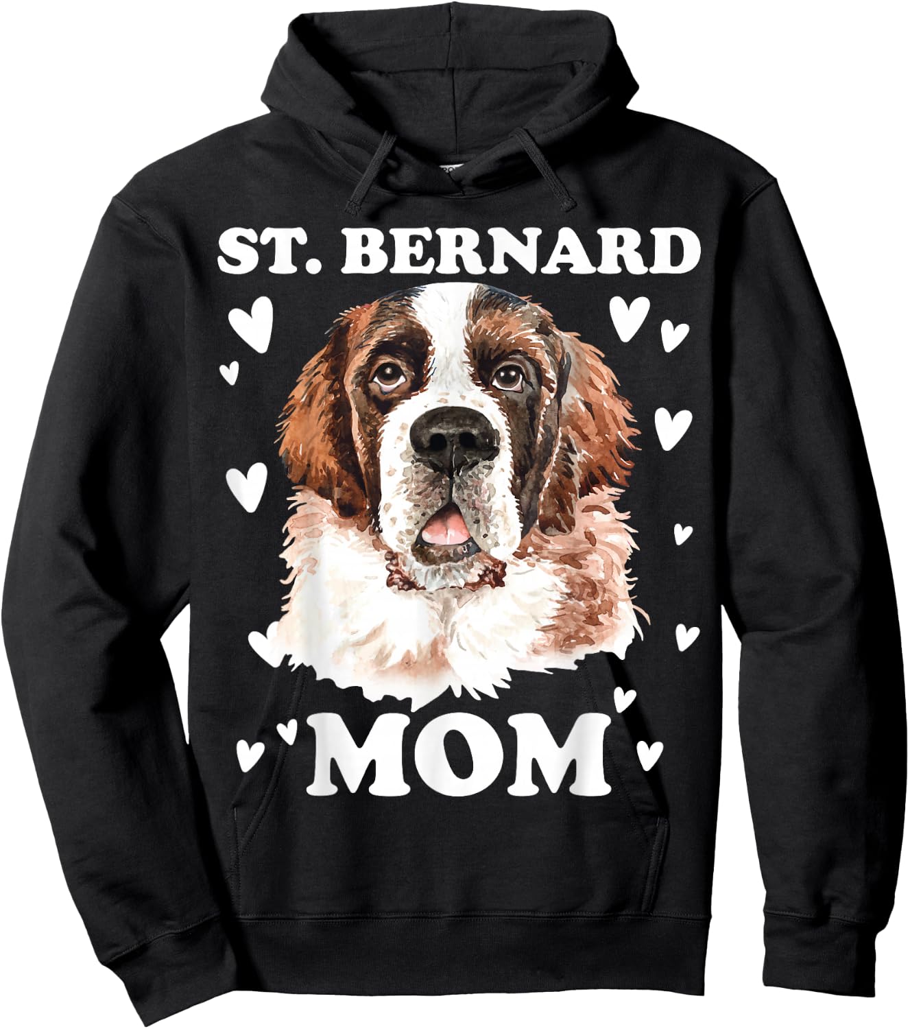 Bernard Bernhardog Hoodie - Hoodie | Black