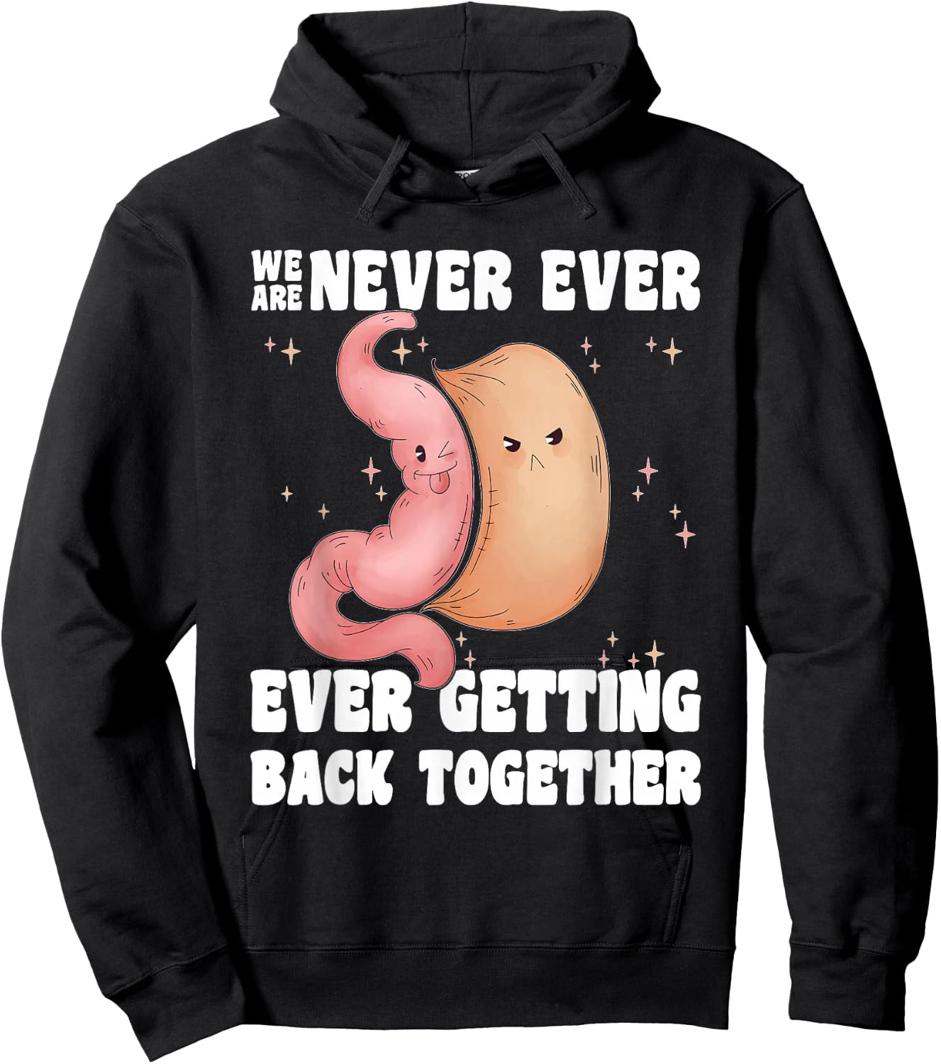 Gastric Sleeve Bariatric Gastric Surgery Weight Loss Hoodie - Hoodie | Black