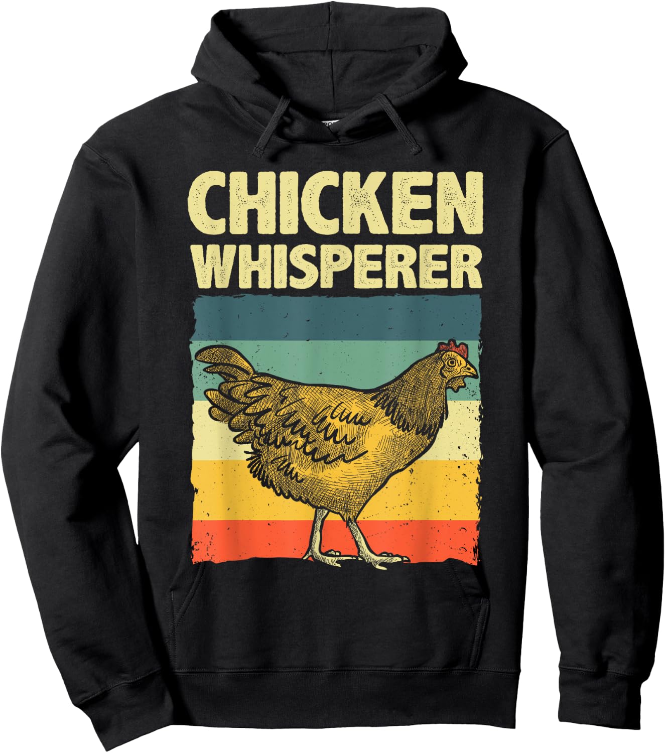 Cute Chicken Whisperer Women Chicken Farmer Lover Hoodie - Hoodie | Black