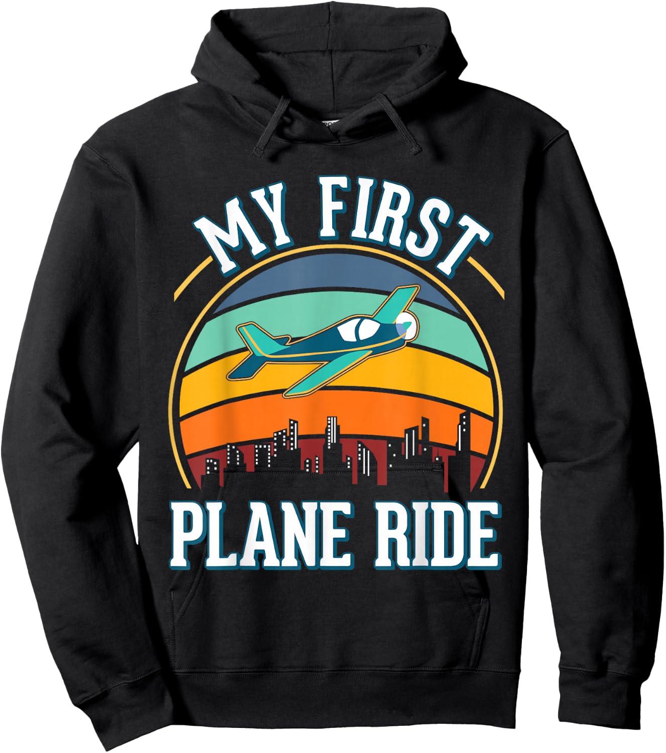 My First Plane Ride Hoodie - Hoodie | Black