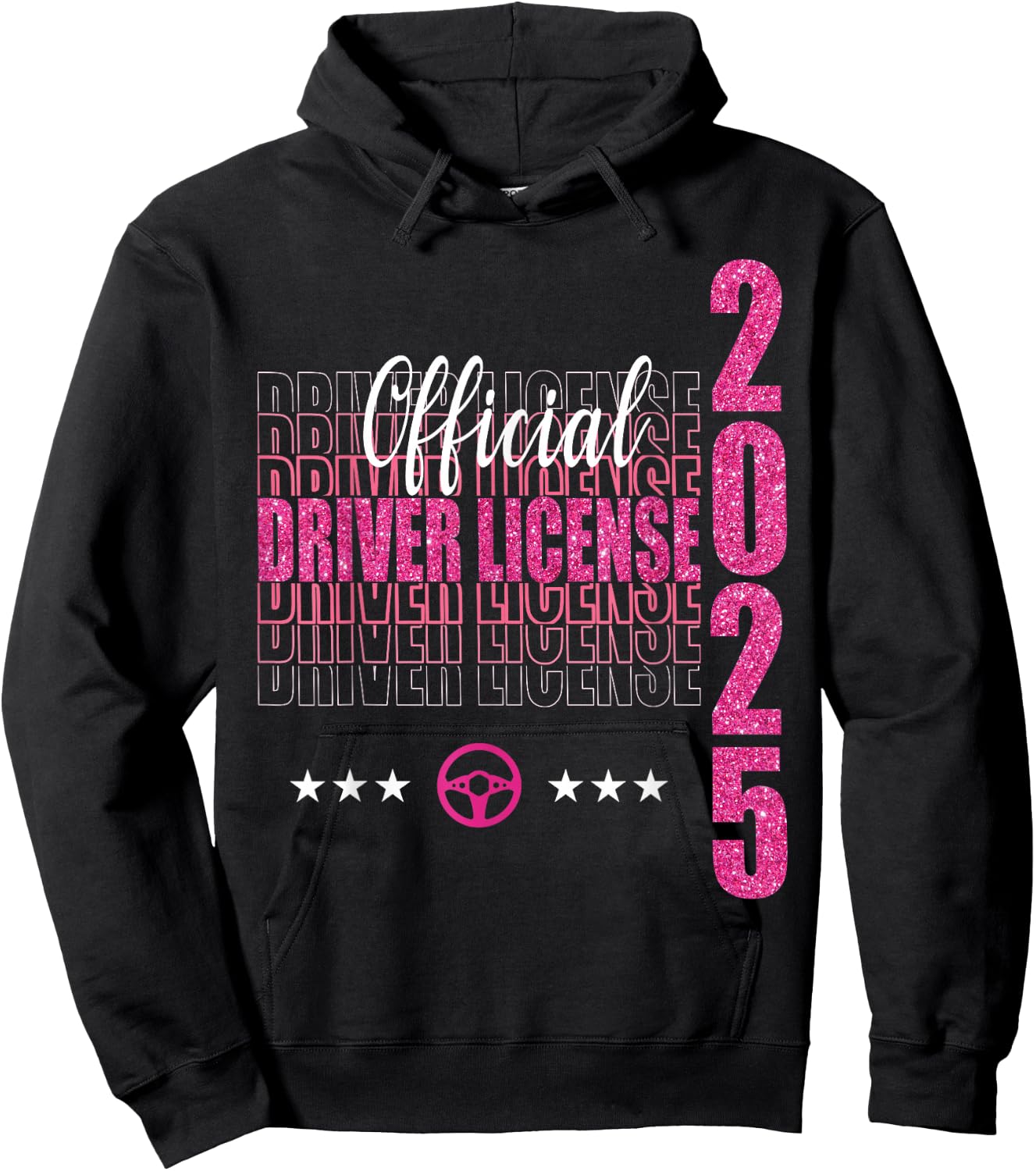 Driving test passed | New Driver | Driver's license passed Hoodie - Hoodie | Black