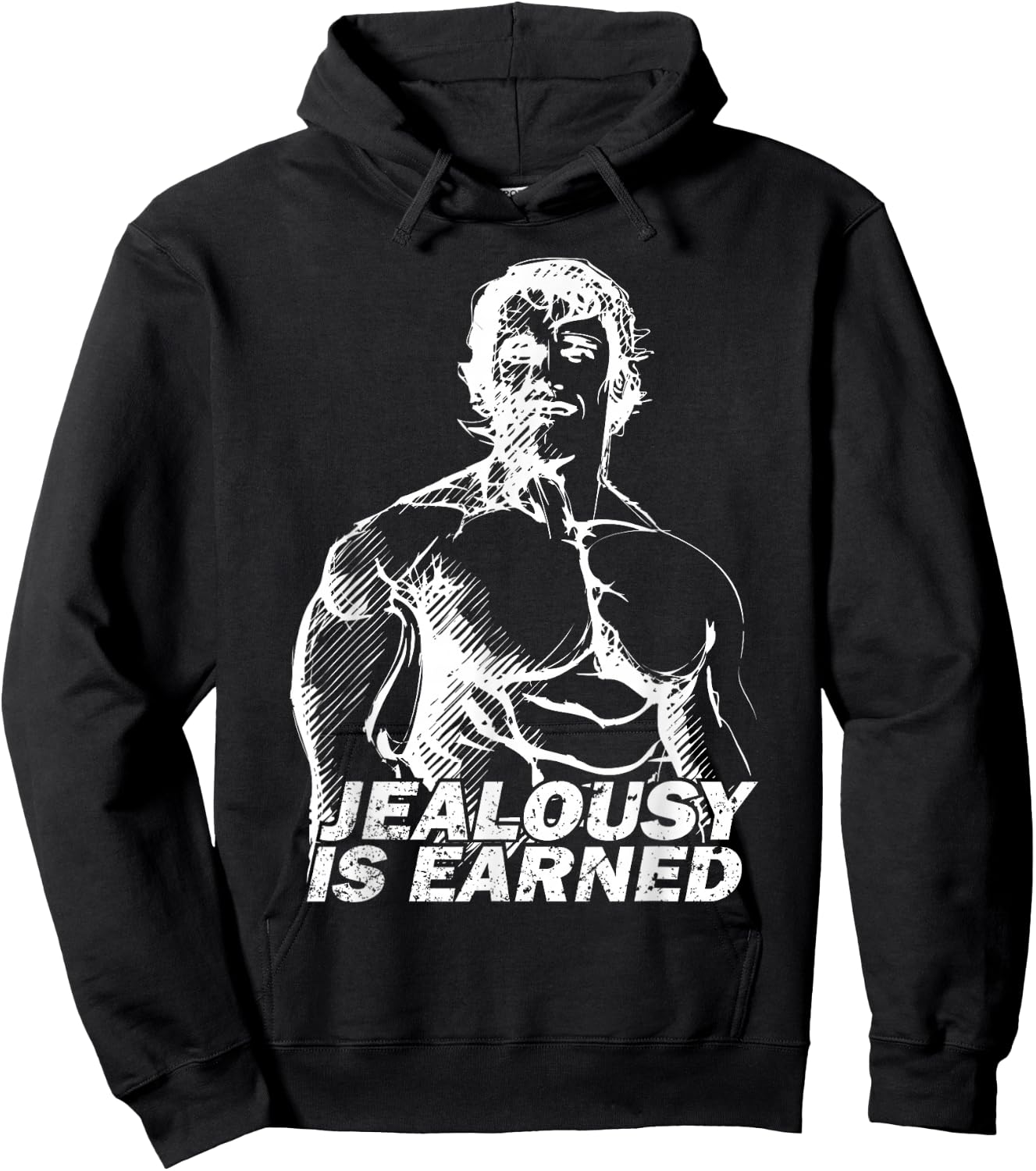 Bodybuilding Gym Inspiration Arnold Old School Golden Era Hoodie - Hoodie | Black
