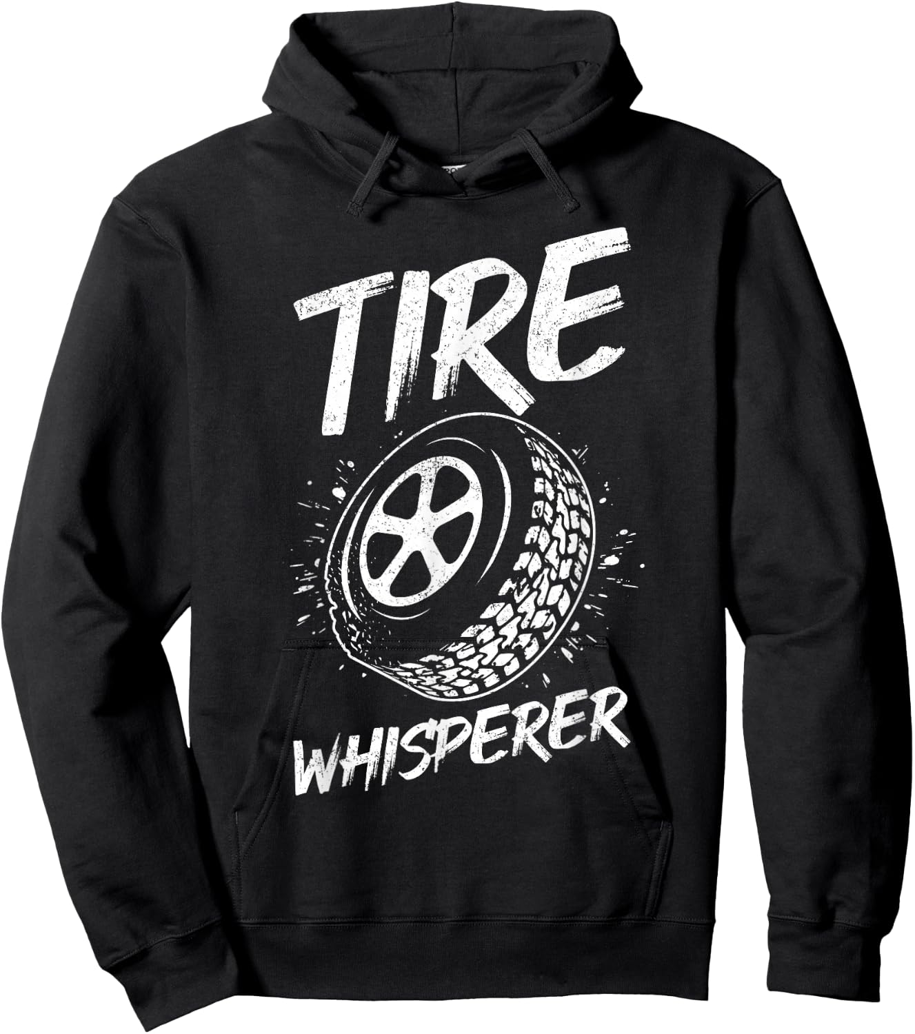 Tire Whisperer tire car gift tuning car fan Hoodie - Hoodie | Black