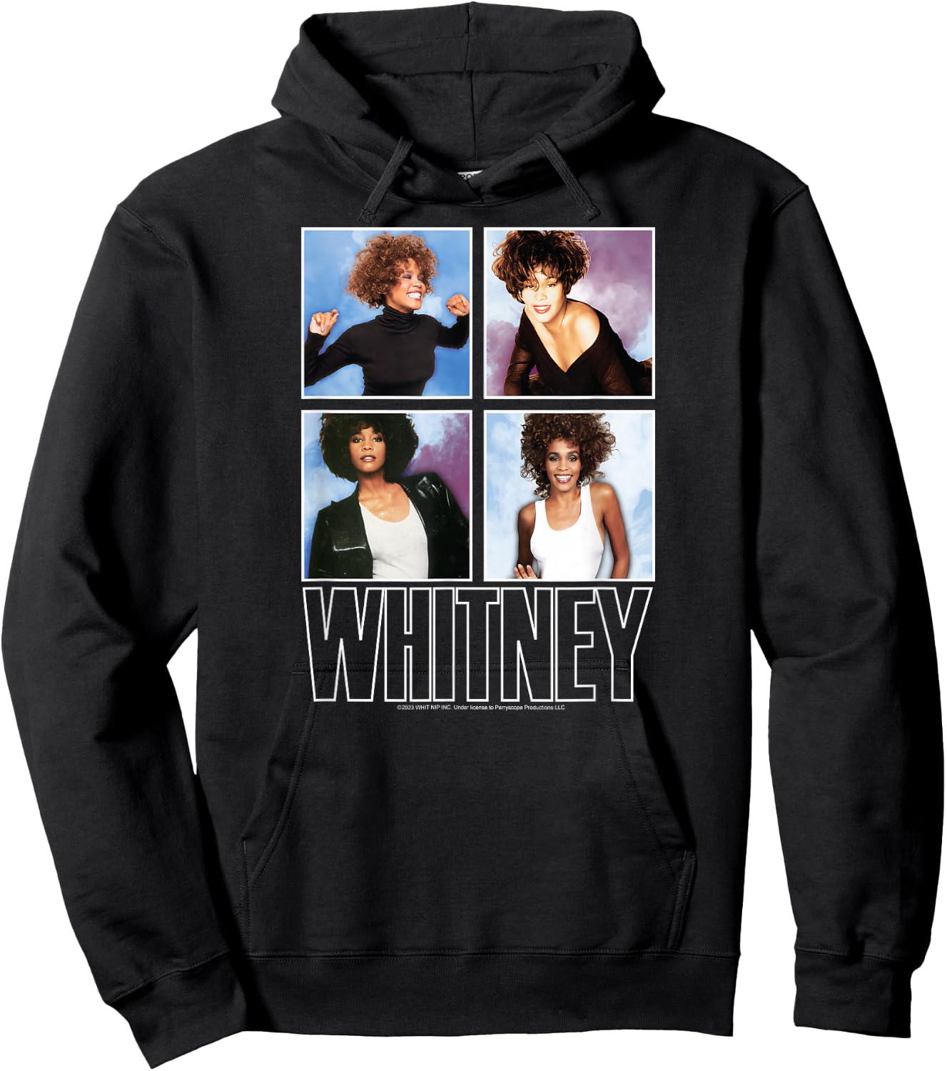 Whitney Houston - Grid Hoodie - Hoodie | Black
