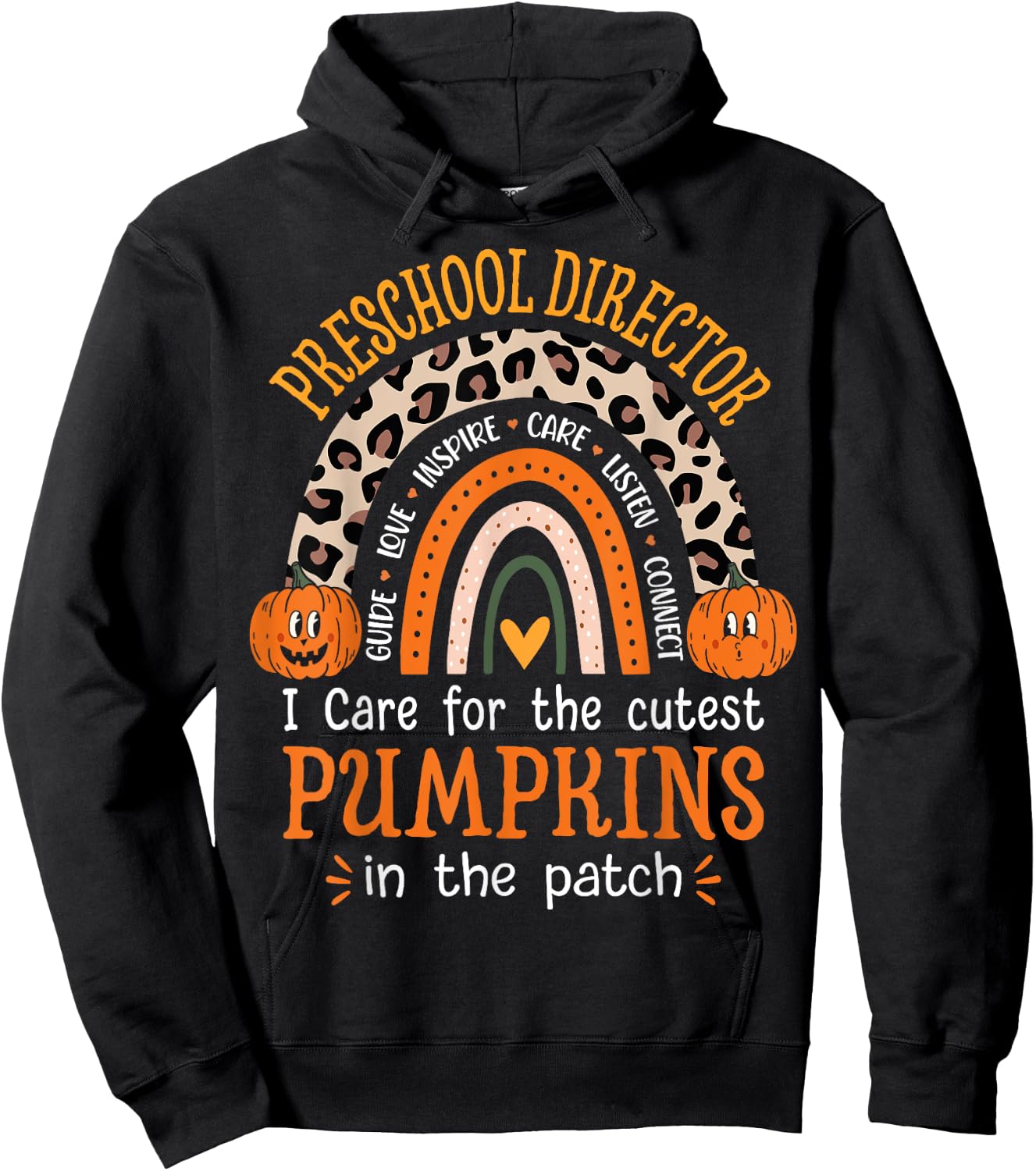 Preschool Director Funny Halloween Preschool Director Hoodie - Hoodie | Black