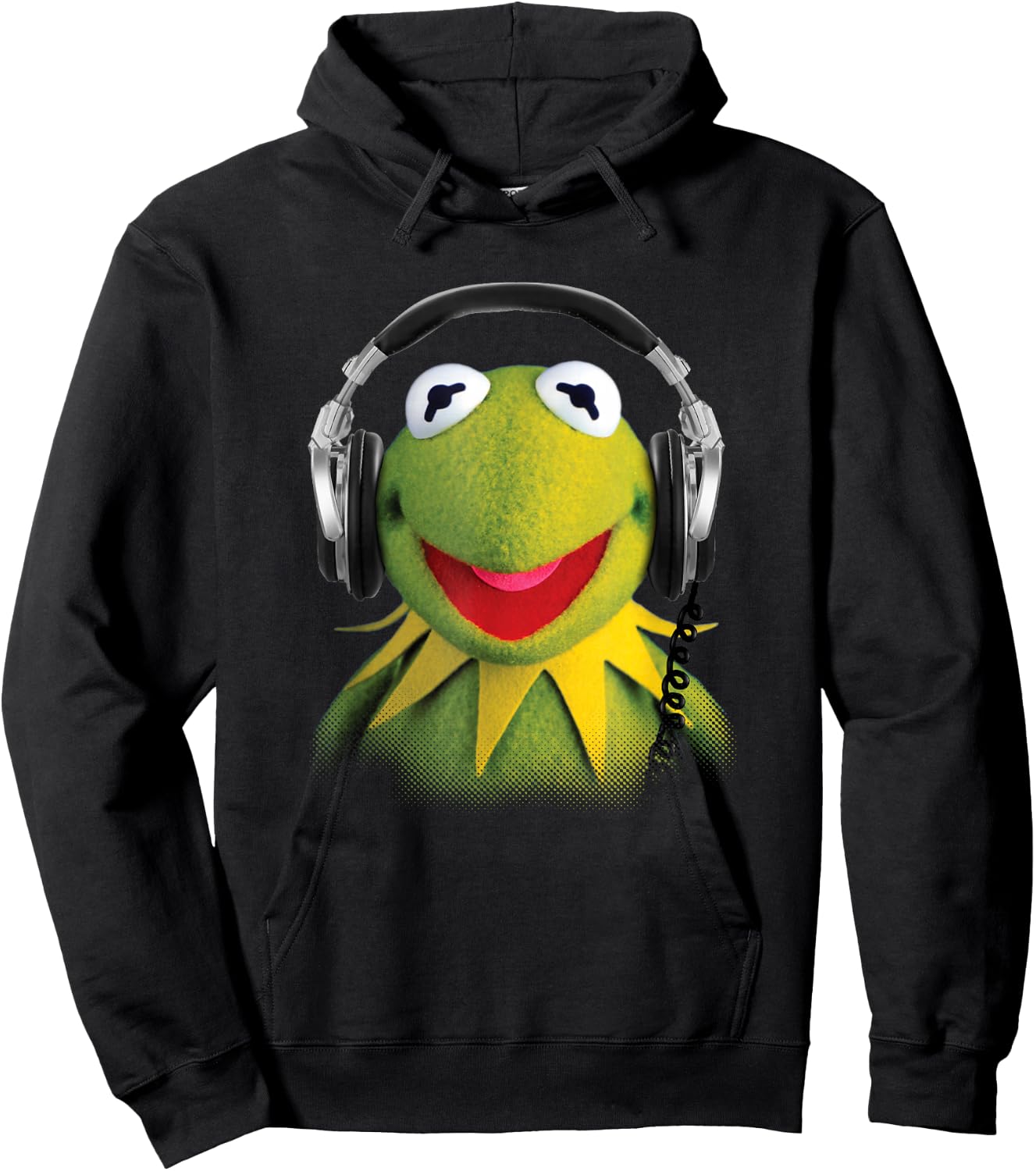 Disney The Muppets Kermit The Frog Studio Session Headphones Hoodie - Hoodie | Black