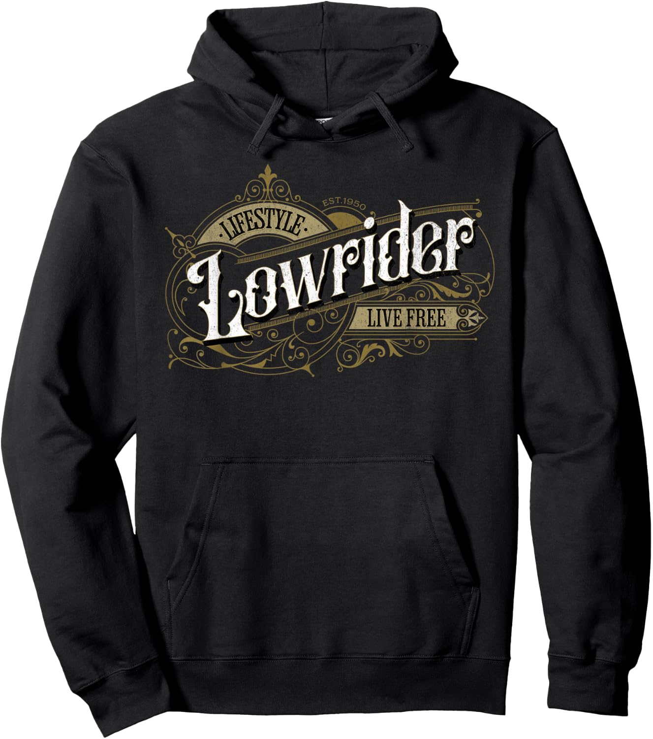Lowrider Lifestyle - Low Rider Car Hoodie - Hoodie | Black