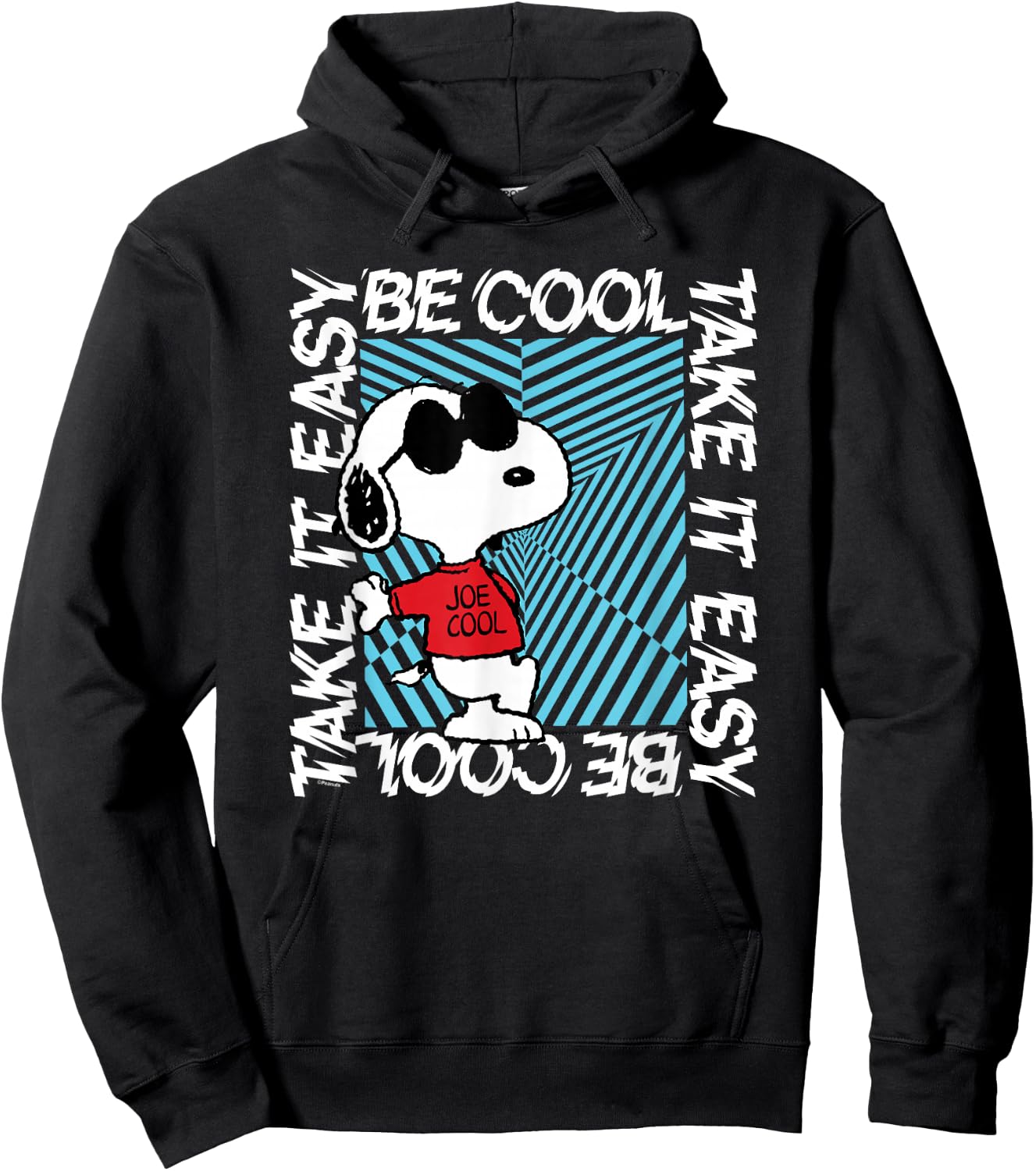 Peanuts - Be Cool Snoopy Hoodie - Hoodie | Black