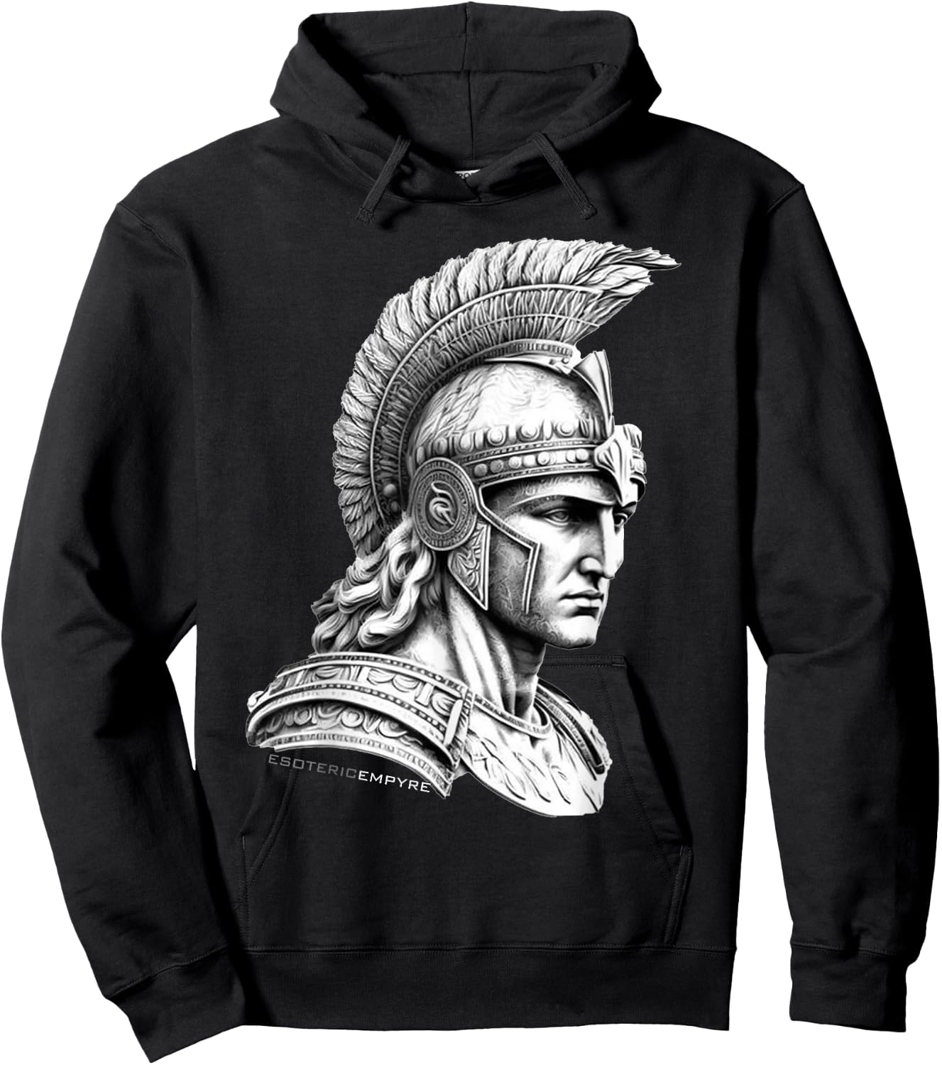Esoteric Empyre Aries Greek God of War Mars - -Kids, Black, Small Hoodie - Hoodie | Black