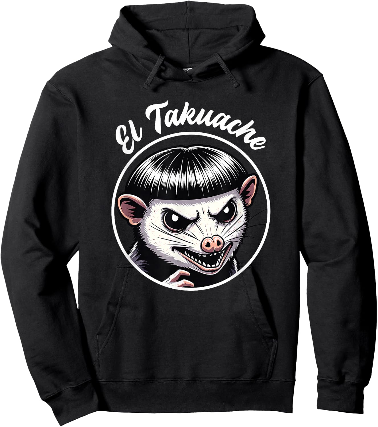 Takuache Possum, El Takuache Hoodie - Hoodie | Black