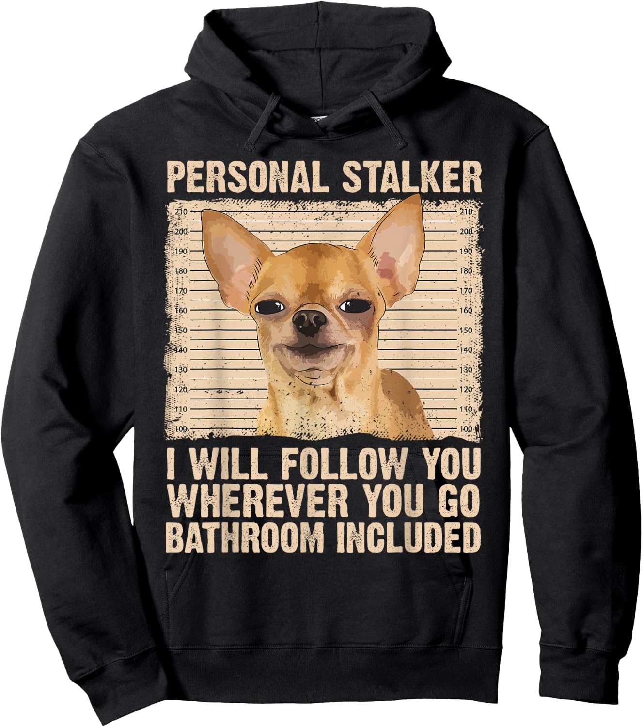 Cute Chihuahua Design Women Kids Chihuahua Lovers Hoodie - Hoodie | Black