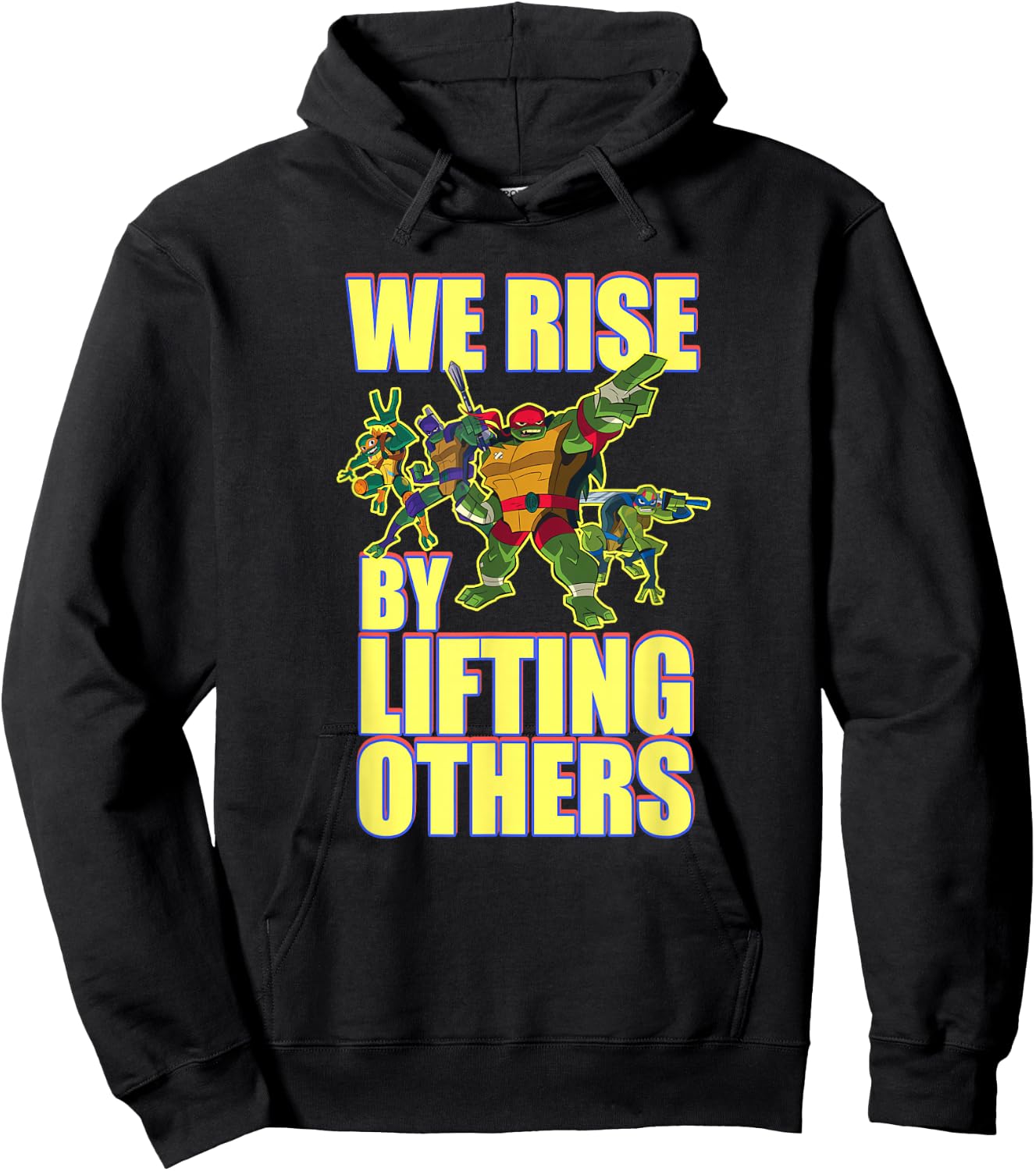 We Rise by Lifting Others Hoodie - Hoodie | Black