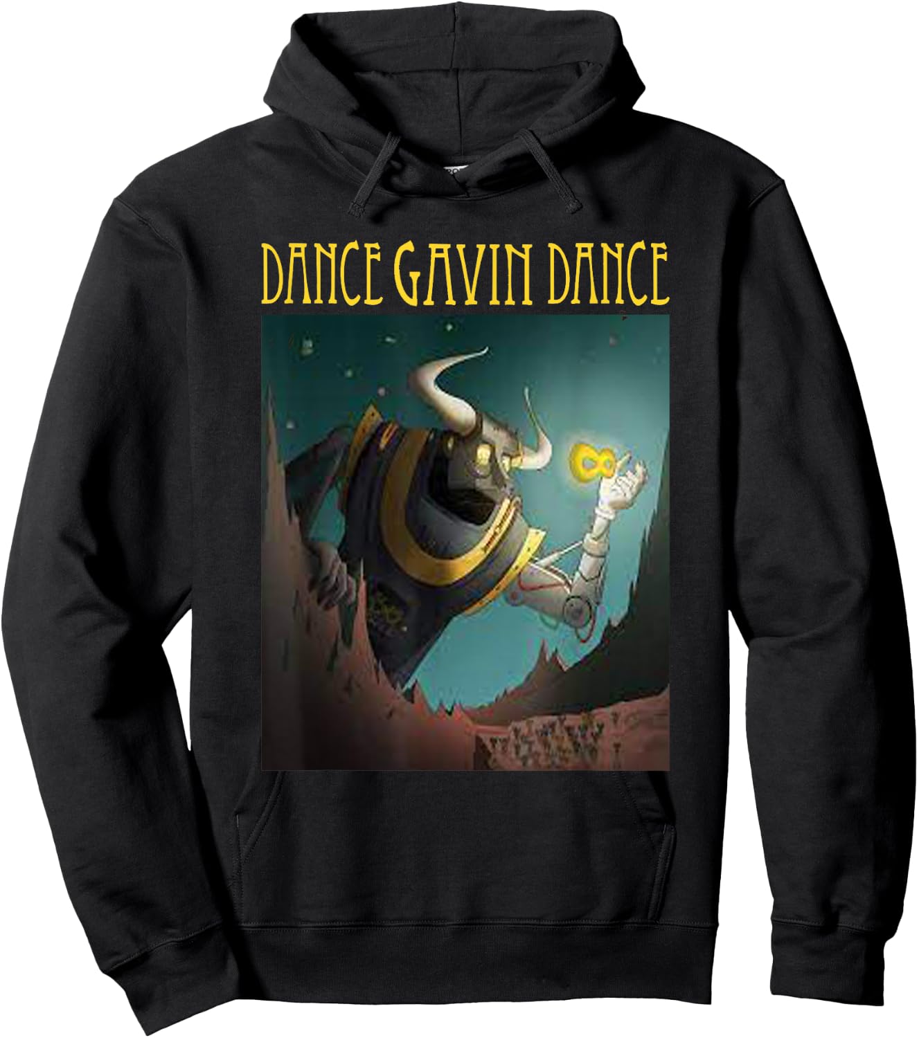 Dance Gavin Dance Graphic Design - Dance Gavin Dance Hoodie - Hoodie | Black
