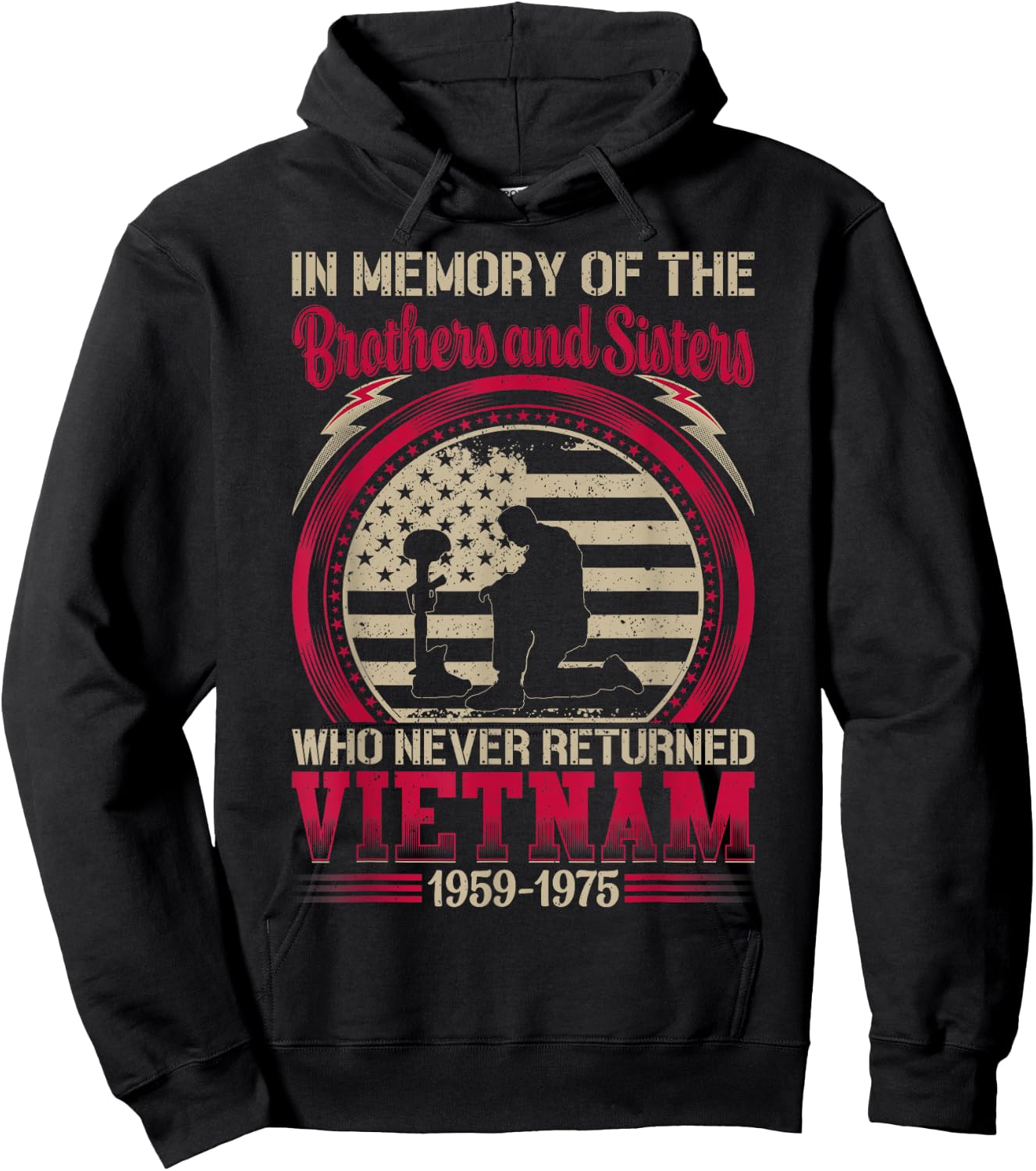 In Memory Of The Brothers And Sisters Who Never Returned Hoodie - Hoodie | Black