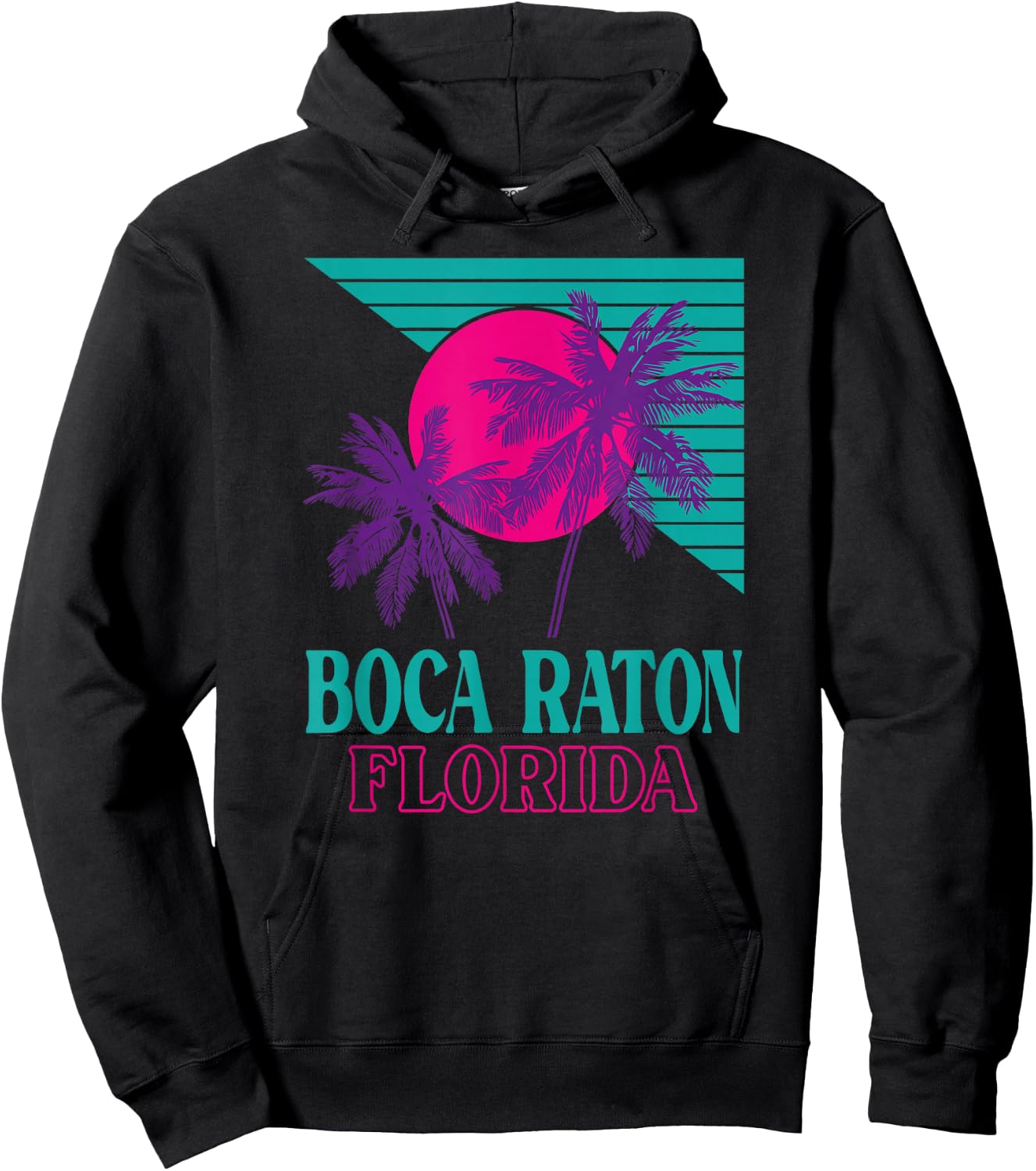 Boca Raton Hoodie - Hoodie | Black