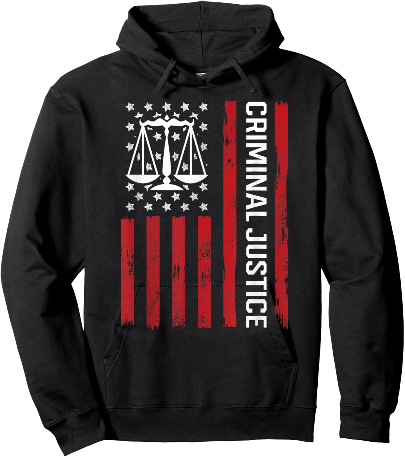Criminal Justice Major College Student Graduate Graduation Hoodie - Hoodie | Black