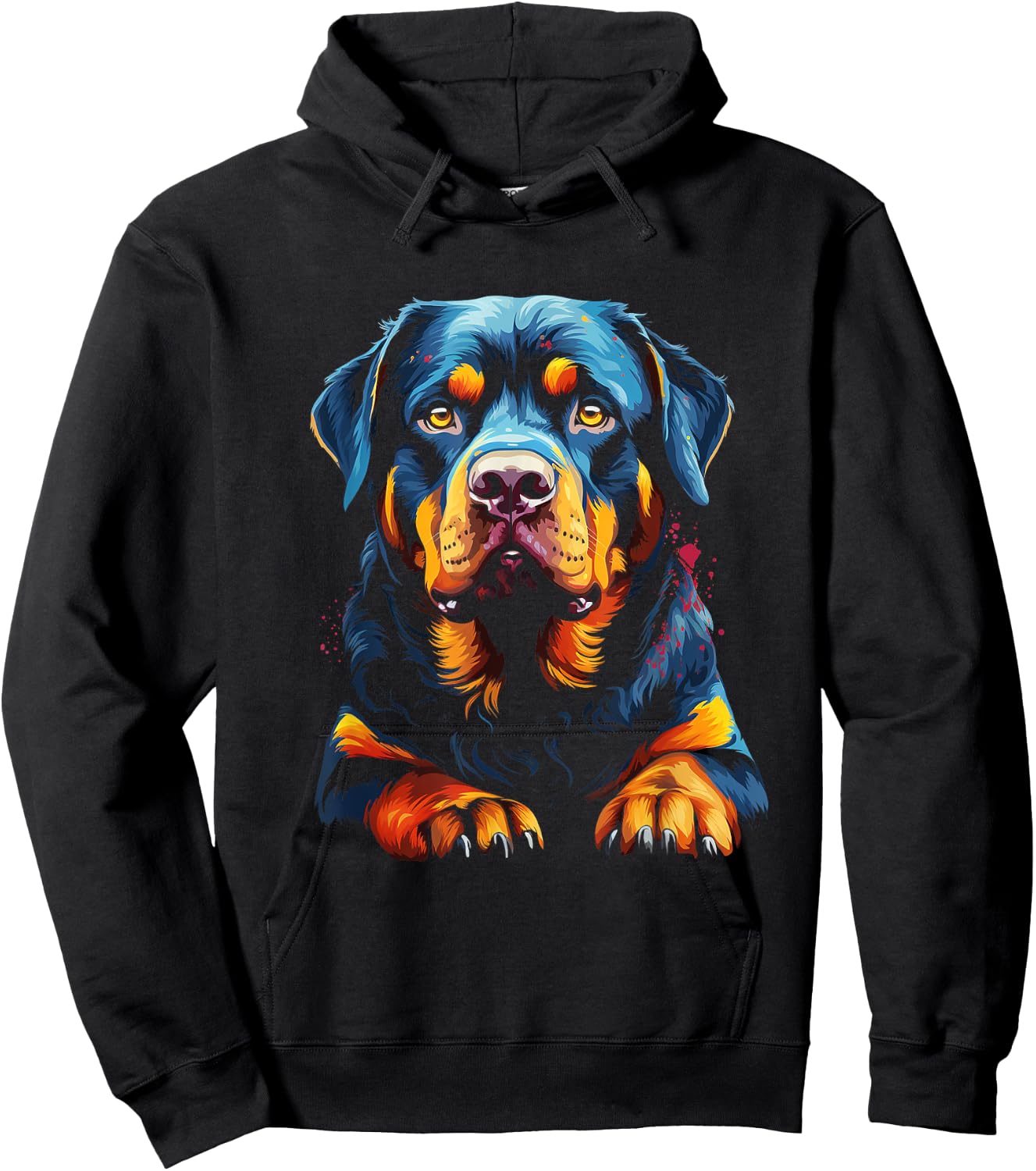 Rottweiler dog pet owner Hoodie - Hoodie | Black