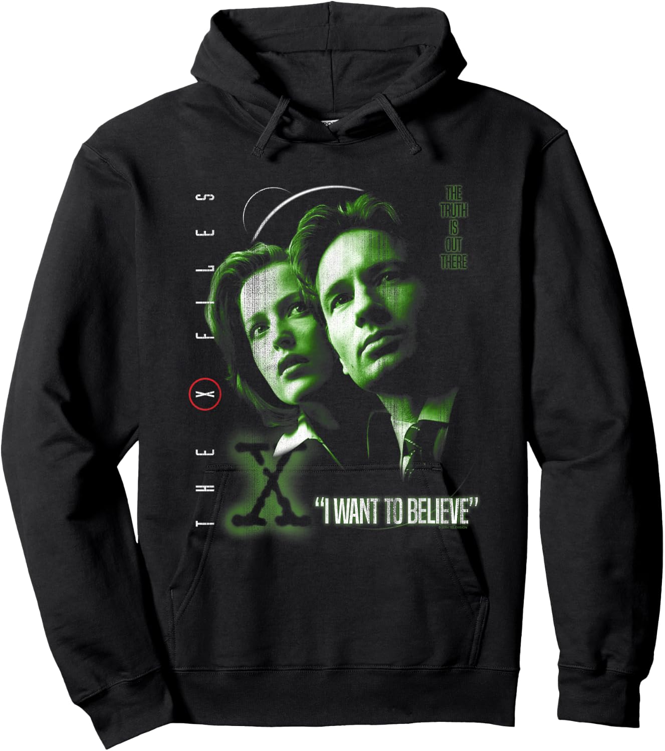 X-Files I Want to Believe Hoodie - Hoodie | Black