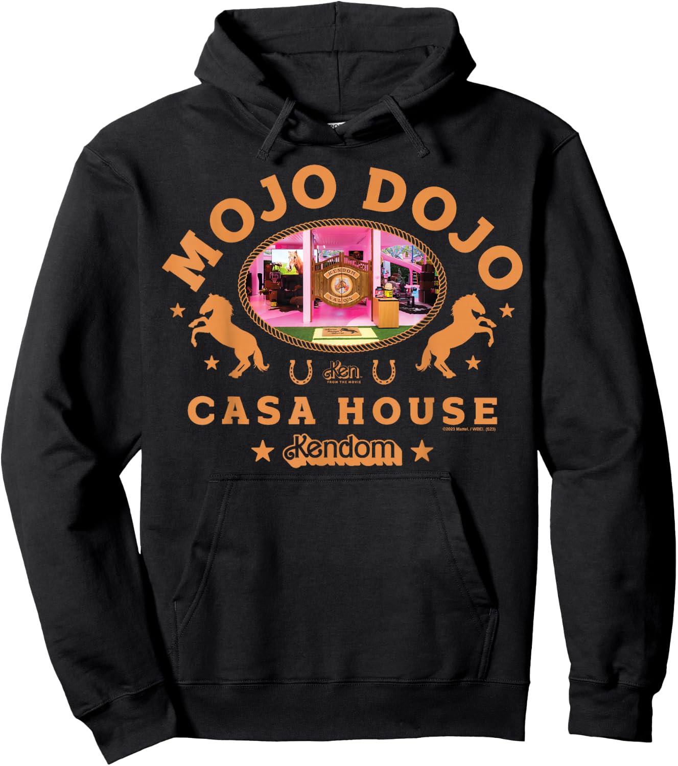 Barbie The Movie - Mojo Dojo Casa House Western Hoodie - Hoodie | Black