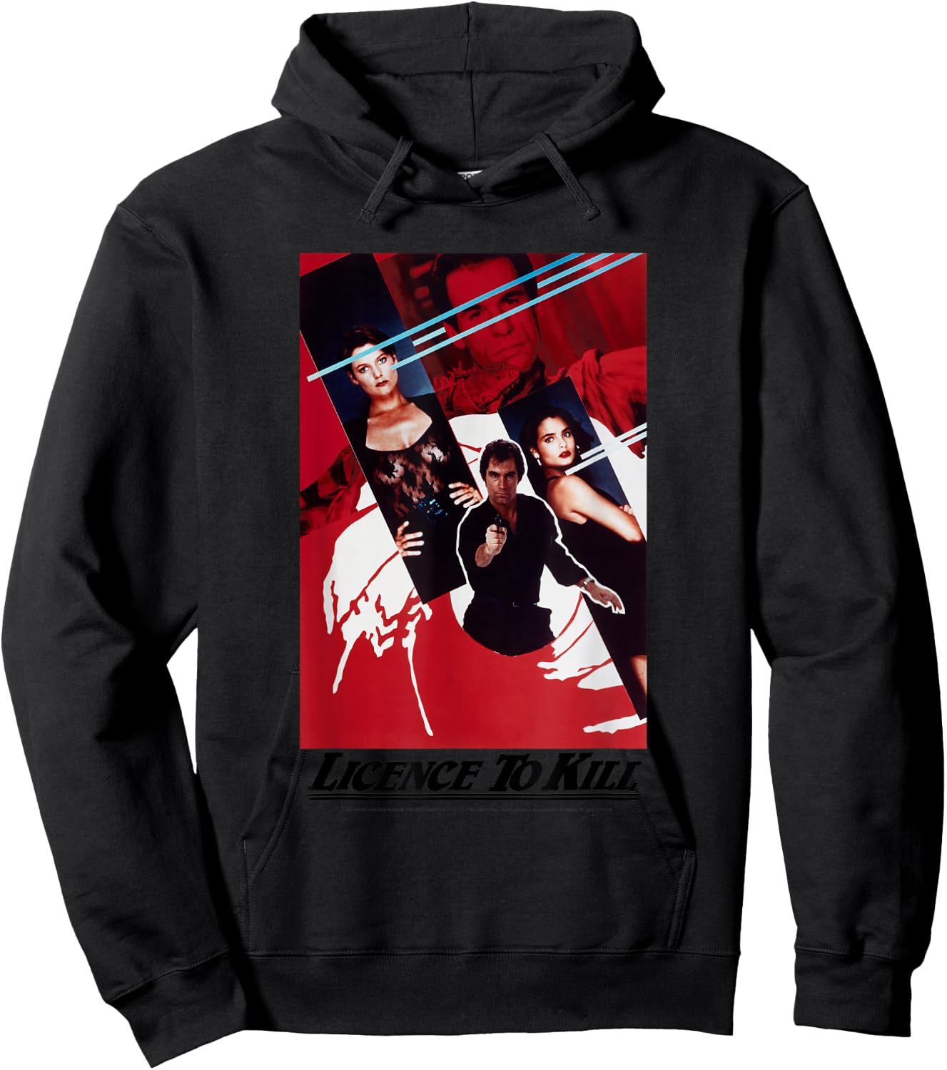 Official James Bond 007 Licence to Kill Hoodie - Hoodie | Black