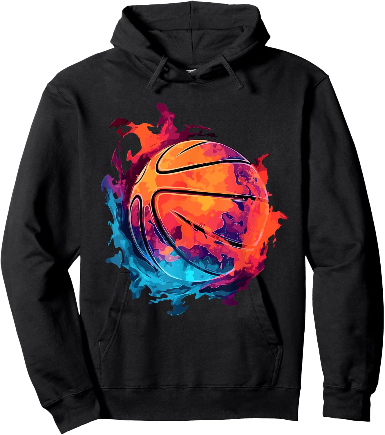 Colorful Basketball Player Outfit Slam Dunk Boys Hoodie - Hoodie | Black