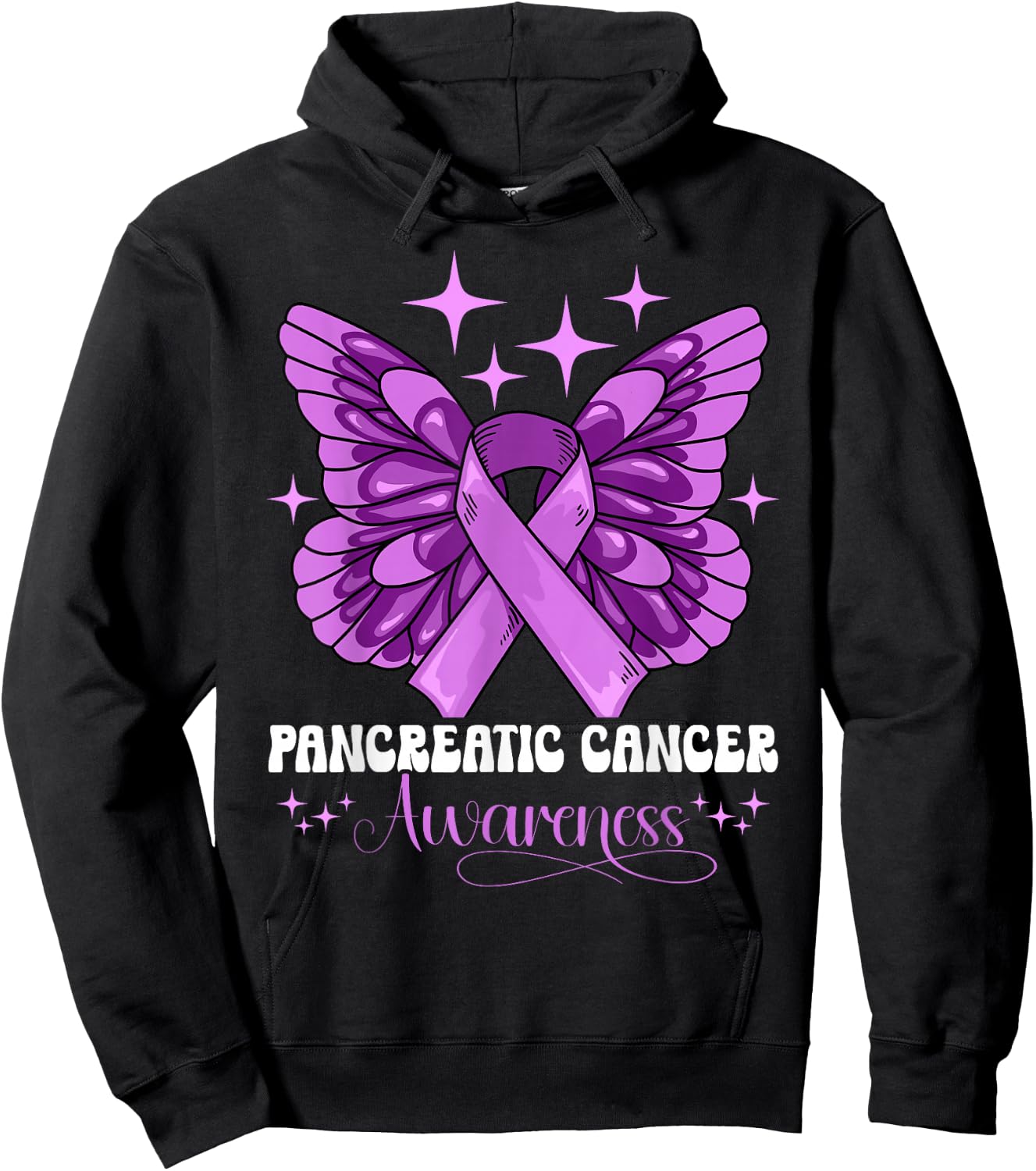 Pancreatic Cancer Awareness Hoodie - Hoodie | Black