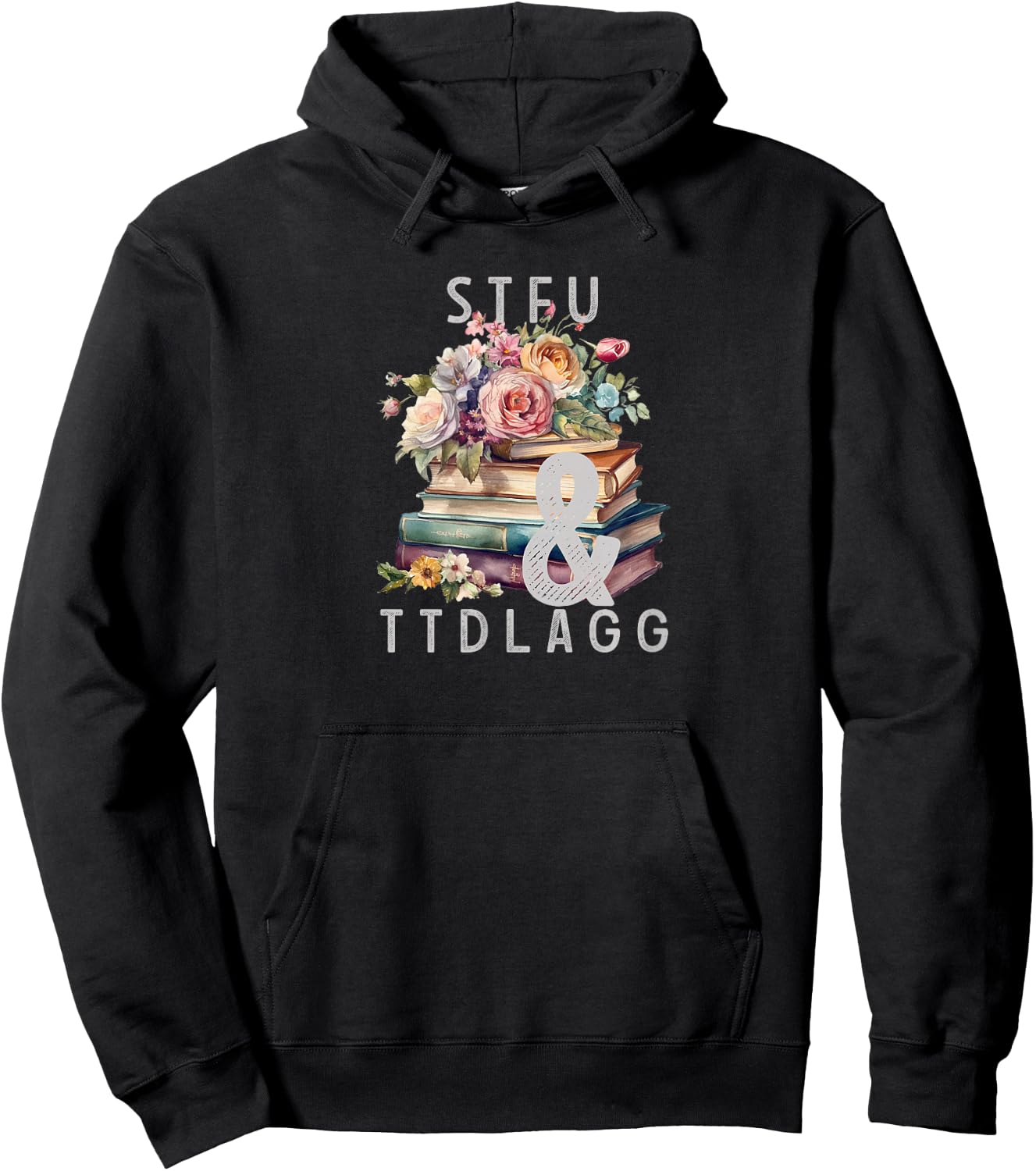 Bookish Book Lovers Readers of Smut Hoodie - Hoodie | Black