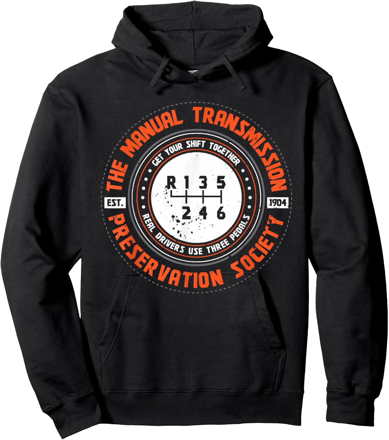 Manual Transmission Preservation Society Driving Driver Hoodie - Hoodie | Black
