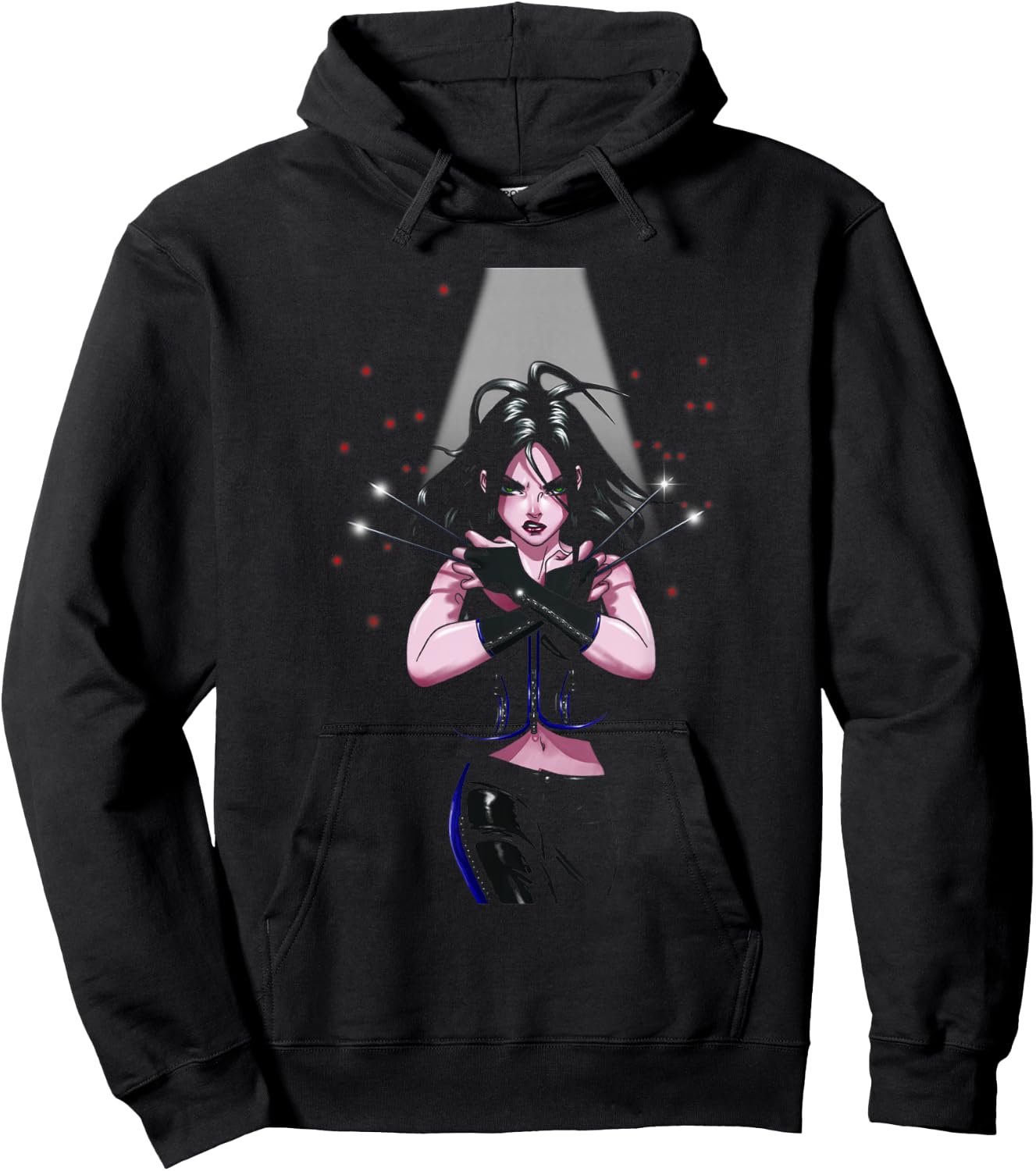 Marvel X-Men X-23 In The Spotlight Cool Portrait Hoodie - Hoodie | Black