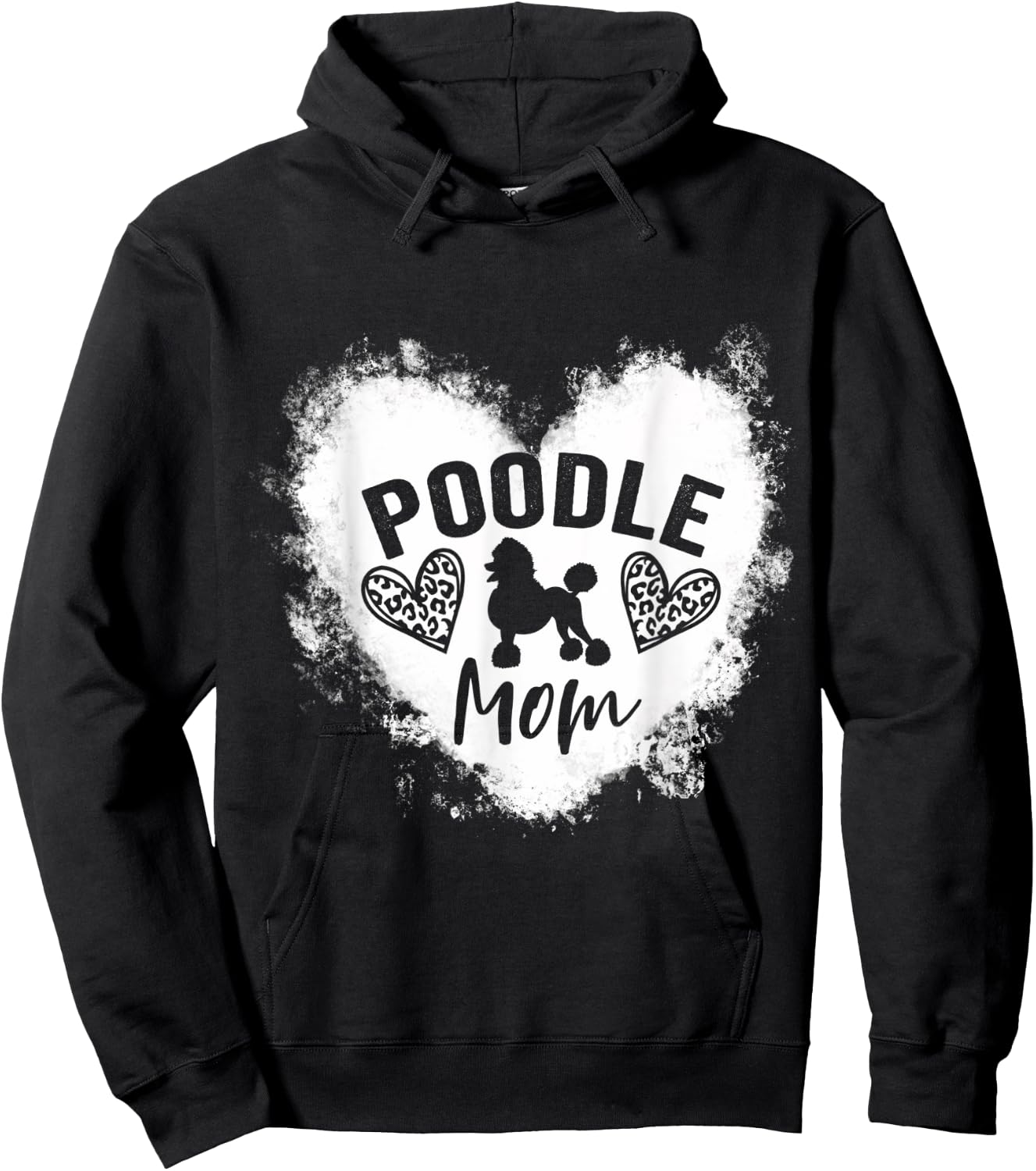 Poodle Mom Poodle Mama Poodle Dog Lover Women Kids Hoodie - Hoodie | Black