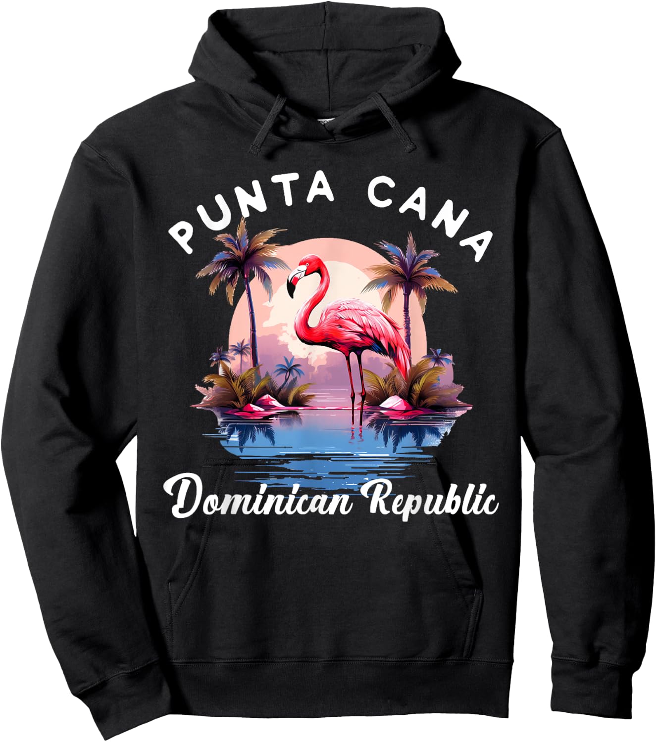 Punta Cana 2024 Family Vacation Matching Dominican Republic Hoodie - Hoodie | Black