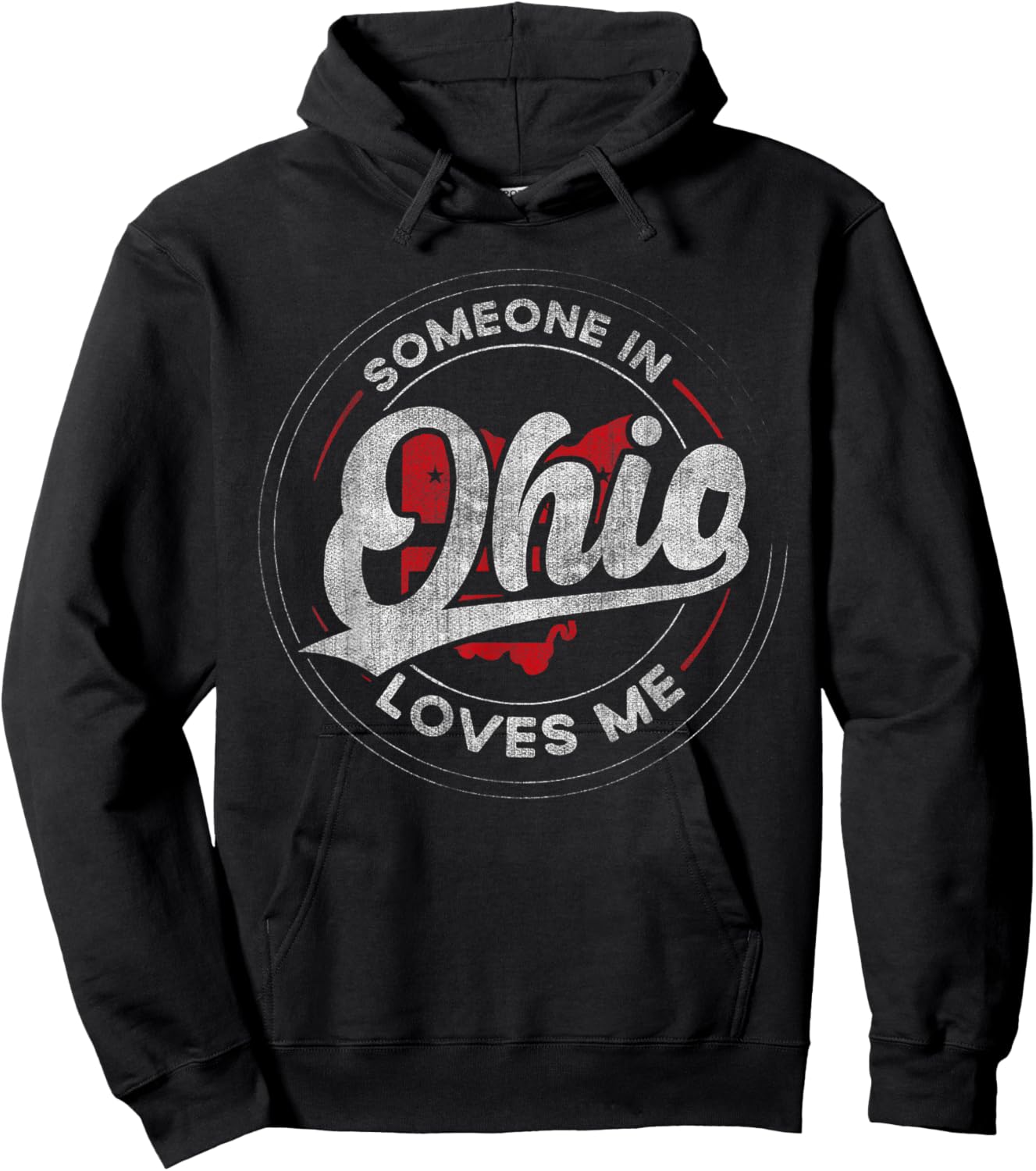 Someone in Ohio Loves Me Ohio Hoodie - Hoodie | Black