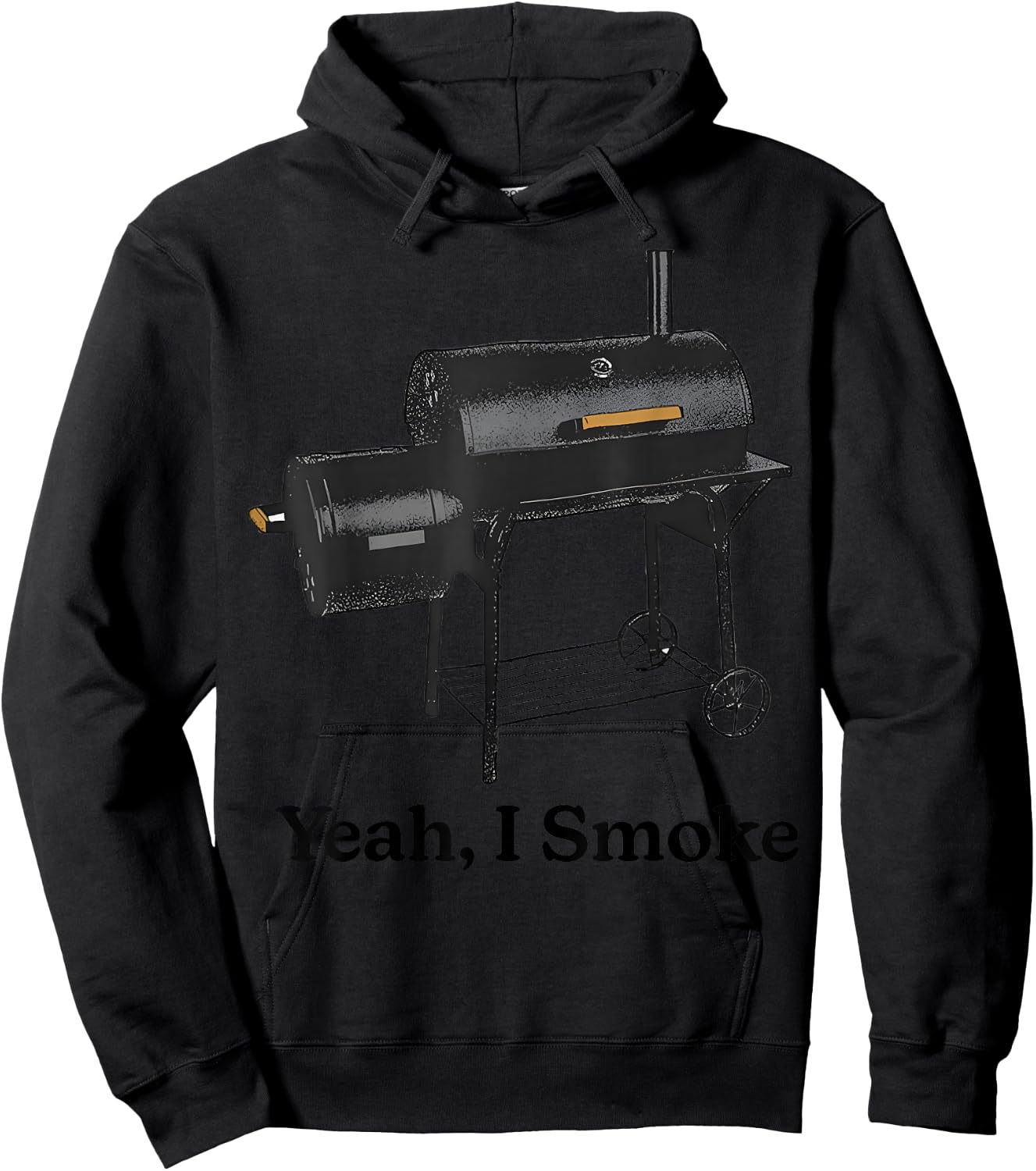 Yeah, I Smoke Funny Women Hoodie - Hoodie | Black