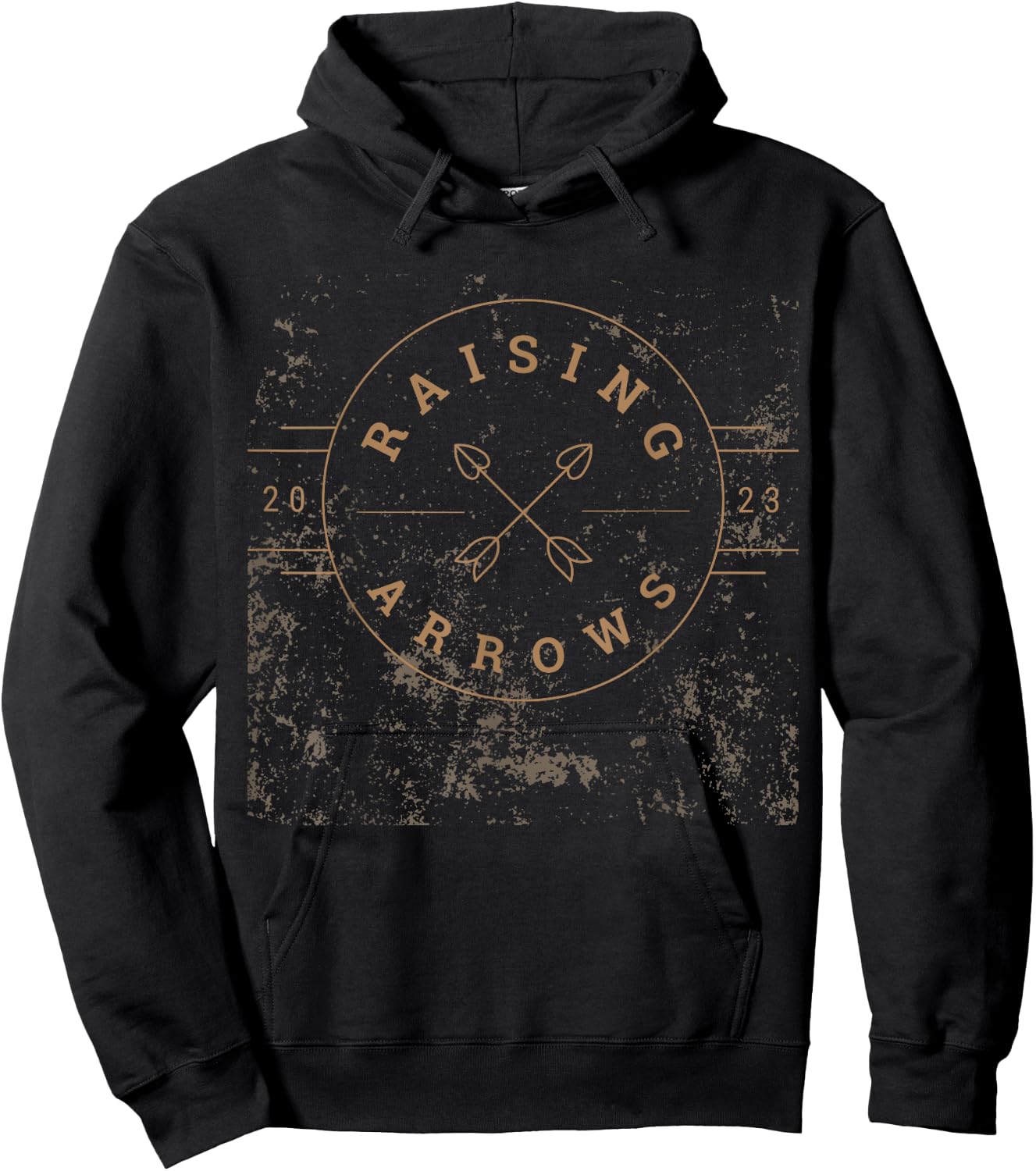 Christian Dad Raising Arrows Raising Godly Children Hoodie - Hoodie | Black
