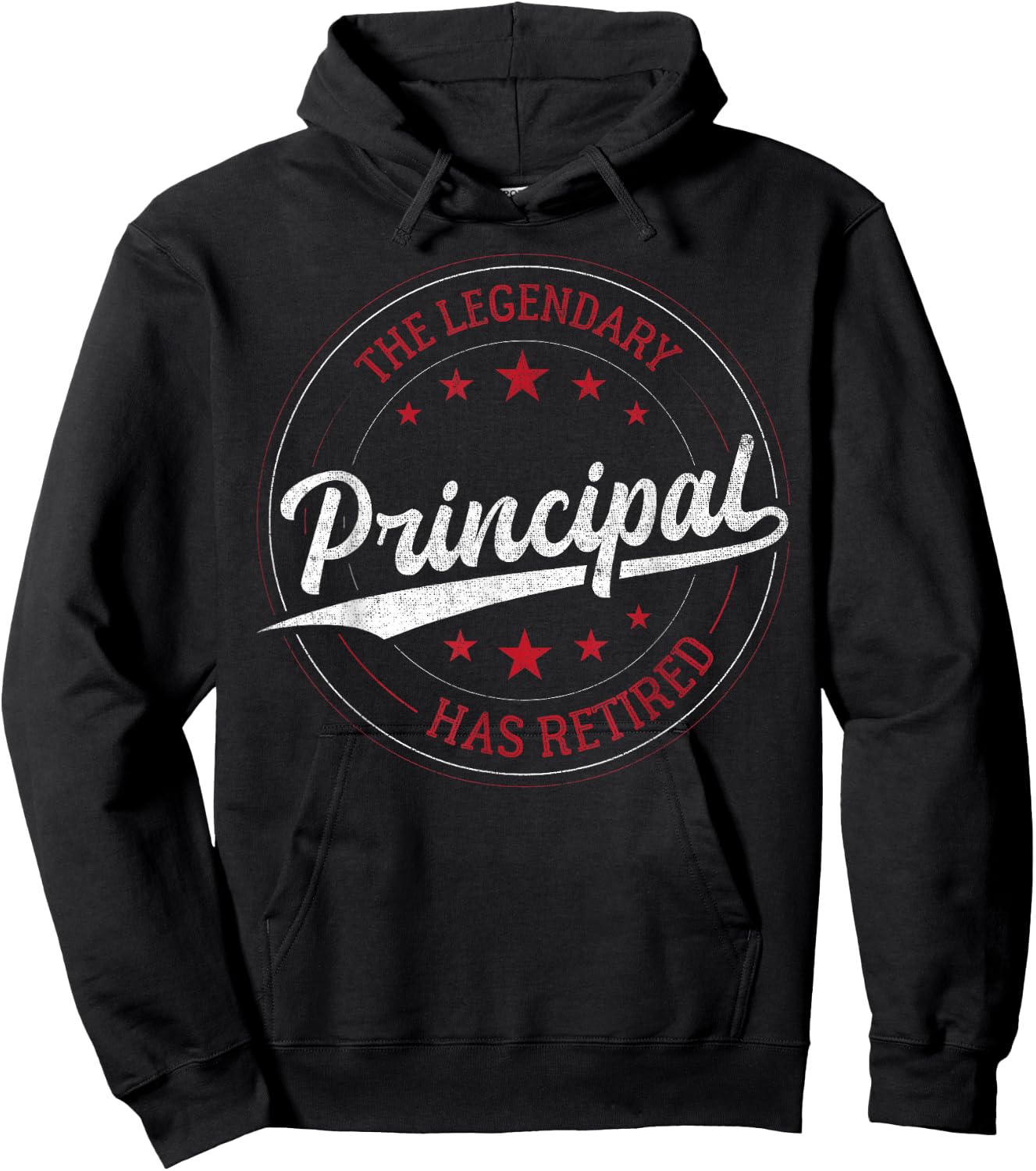 Legendary Retired Principal Hoodie - Hoodie | Black