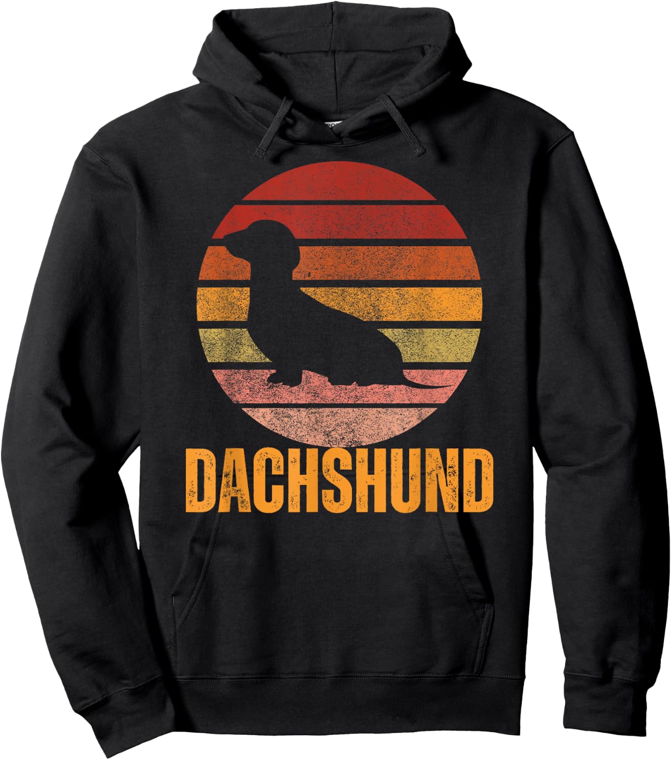Dog Lover Gifts Dachshund 's Wiener Dog Men's Hoodie - Hoodie | Black