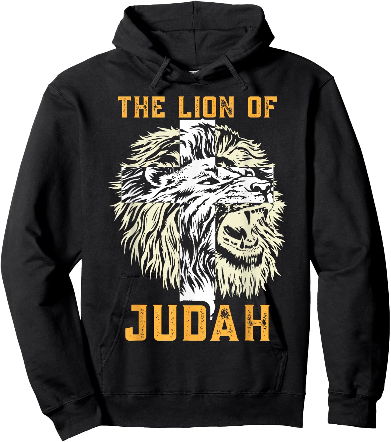 Jesus is The Lion of Judah from Genesis to Revelation Hoodie - Hoodie | Black