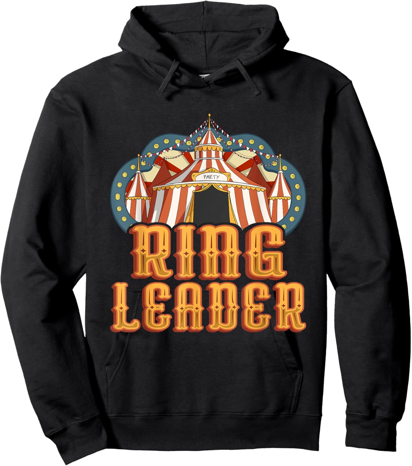 Ring Leader - Circus Birthday Party Hoodie - Hoodie | Black