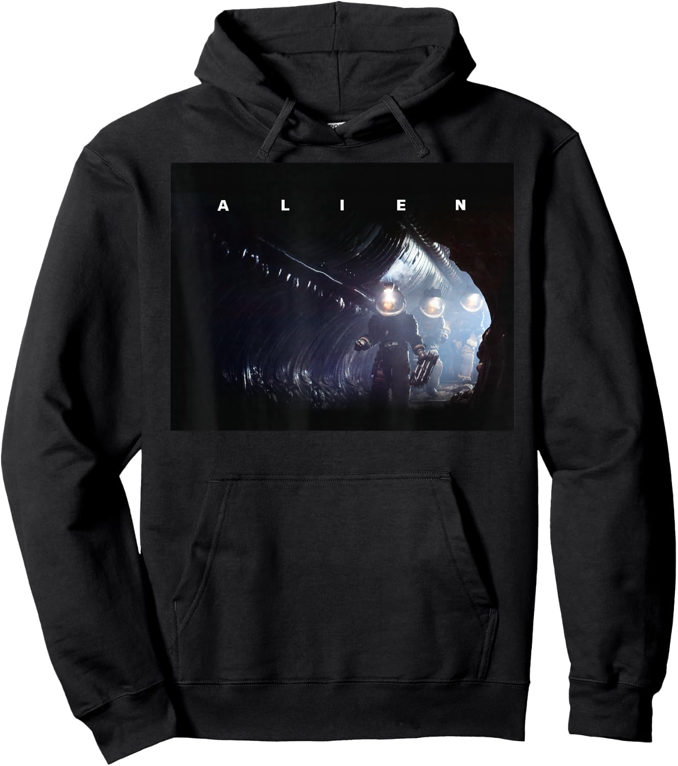 Alien Nostromo Crew Investigate Acheron Hoodie - Hoodie | Black