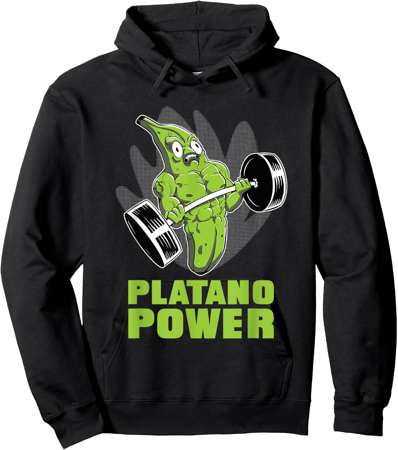 Dominican Republic Platano Power Hoodie - Hoodie | Black