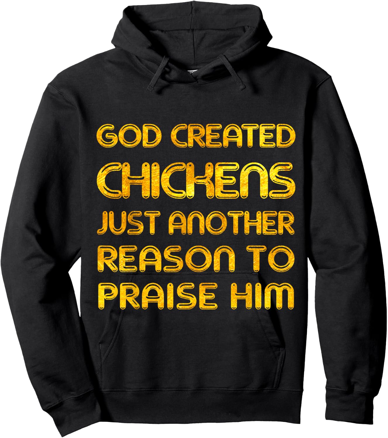 Funny Chicken Lover Farmer Christian Believer Jesus Love Hoodie - Hoodie | Black