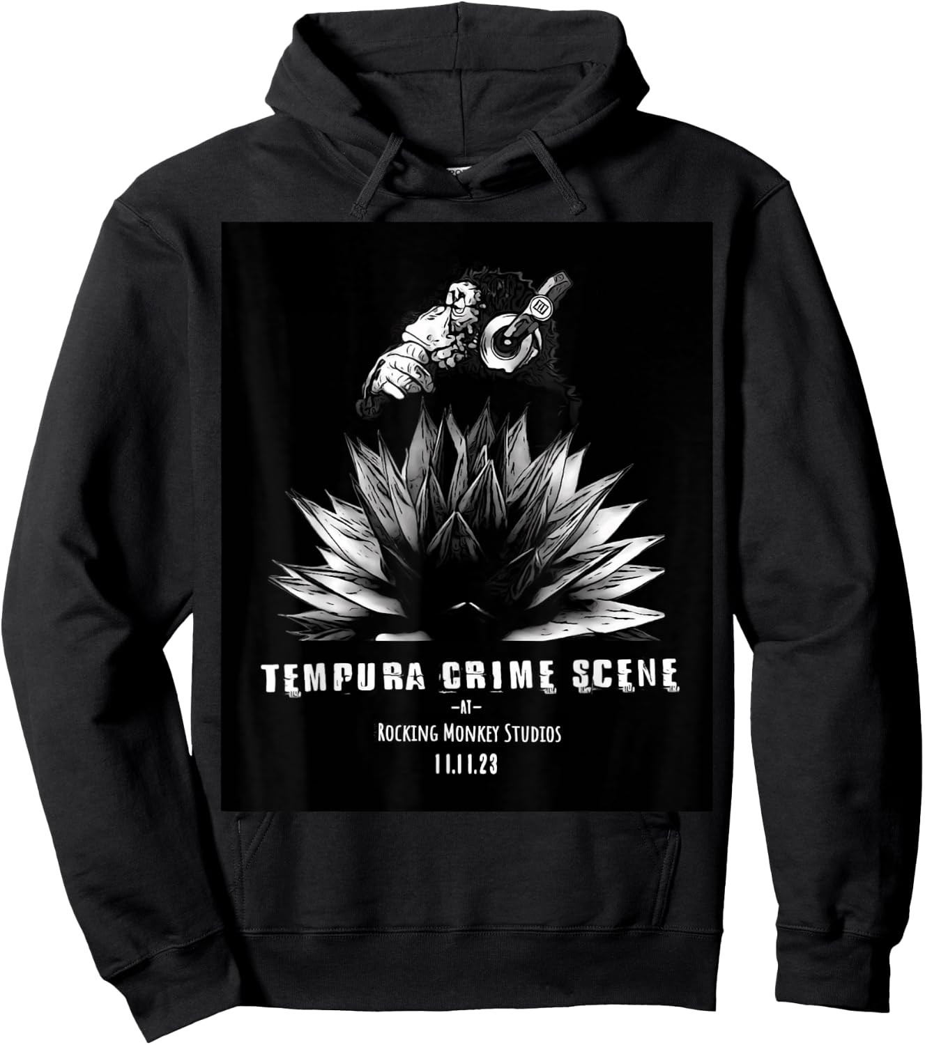 TCS Gig 11/11 at Rocking Monkey Studios Hoodie - Hoodie | Black