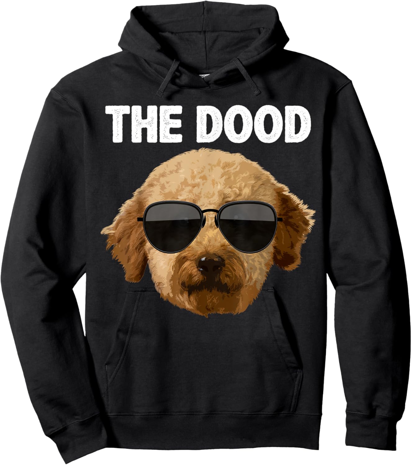 Cool Goldendoodle Design Women Goldendoodle Doodle Hoodie - Hoodie | Black
