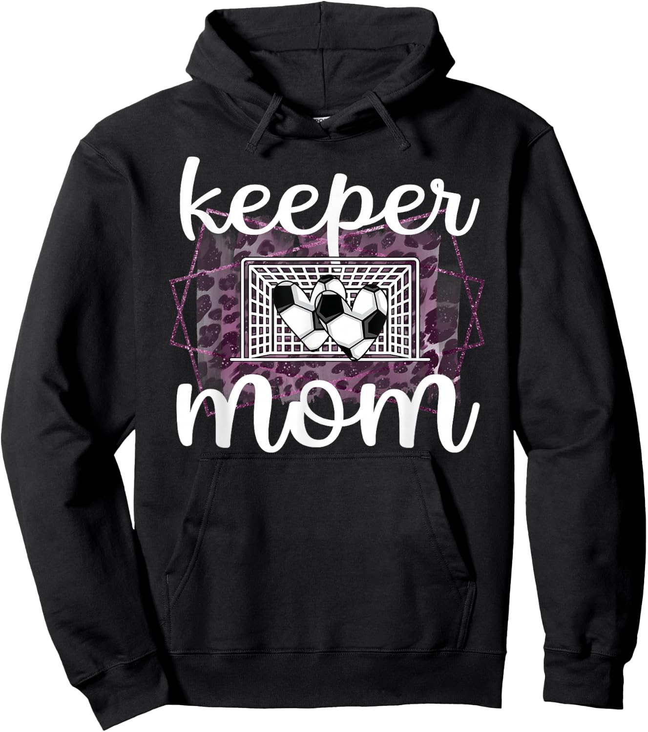 Proud Soccer Goalkeeper Mom Of A Soccer Goalie Mother Hoodie - Hoodie | Black