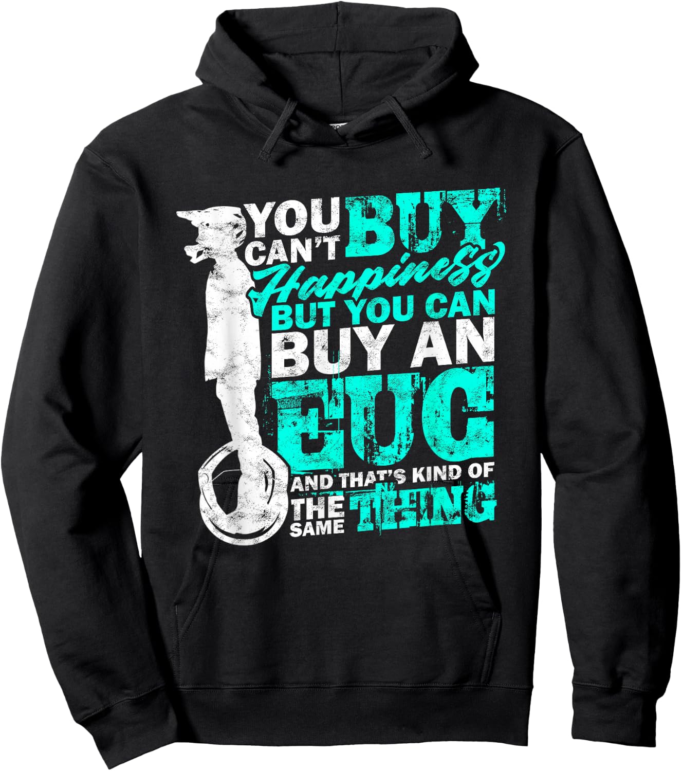 Electric Unicycle EUC Monowheel Electric Unicycle Hoodie - Hoodie | Black