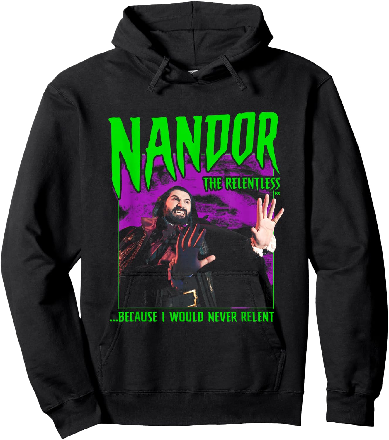 What We Do in The Shadows Nandor The Relentless Hoodie - Hoodie | Black