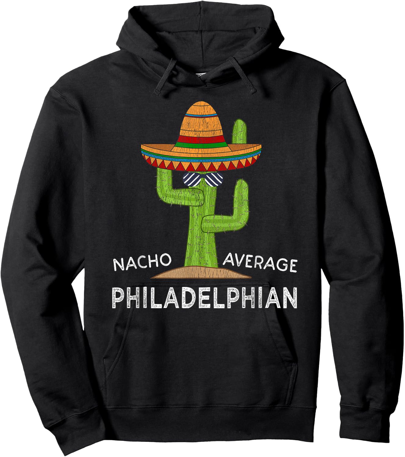 Native Philadelphian Meme | Funny Philadelphia PA Roots Home Hoodie - Hoodie | Black